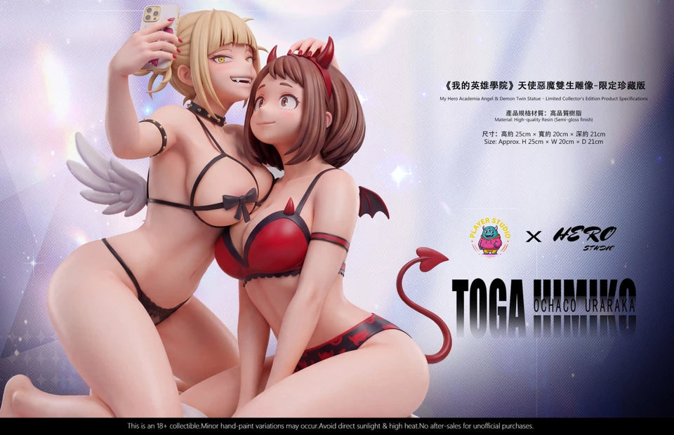[Pre-order]  1:6 Himiko Toga & Ochaco Uraraka - Player × Hero Studio