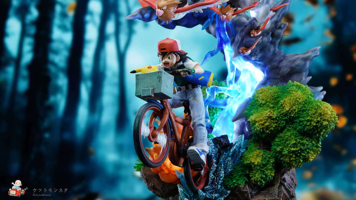 Pokémon ash figure front