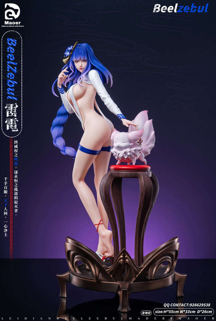 Raiden Shogun nude anime figure