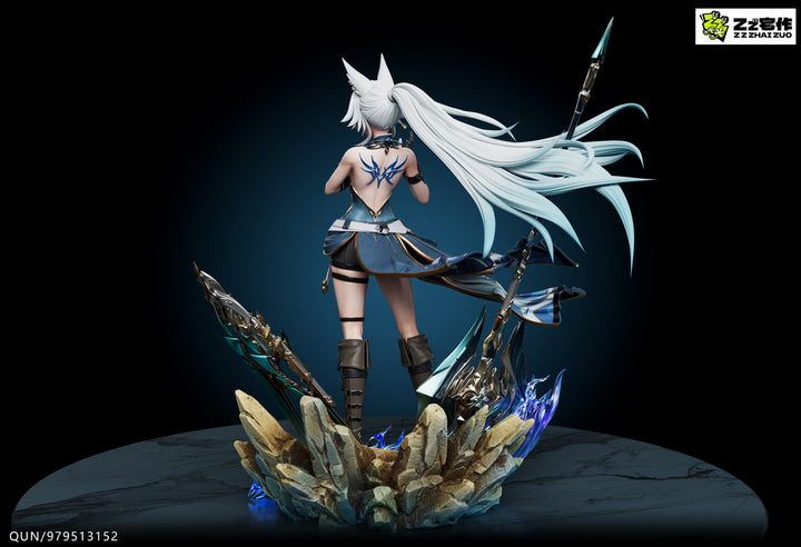 honkai star rail figure Feixiao back