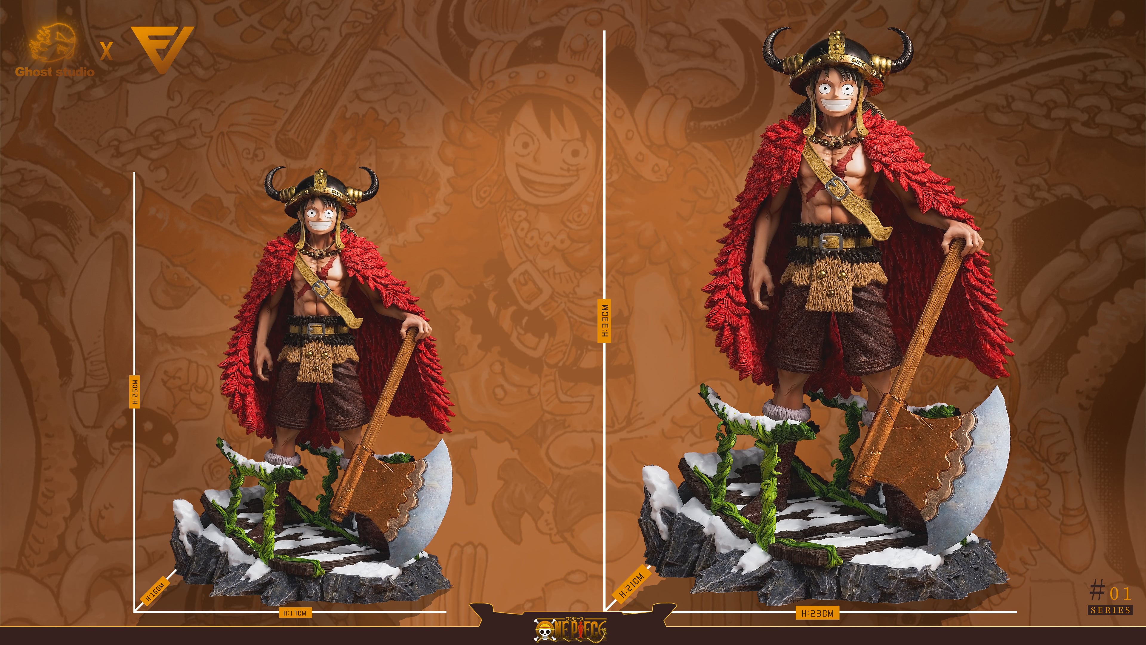 [Pre-order] 1/6 & POP Elbaph Luffy -Ghost