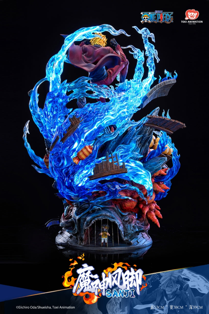 one piece sanji statue