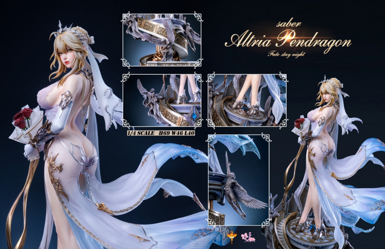 Saber anime figure
