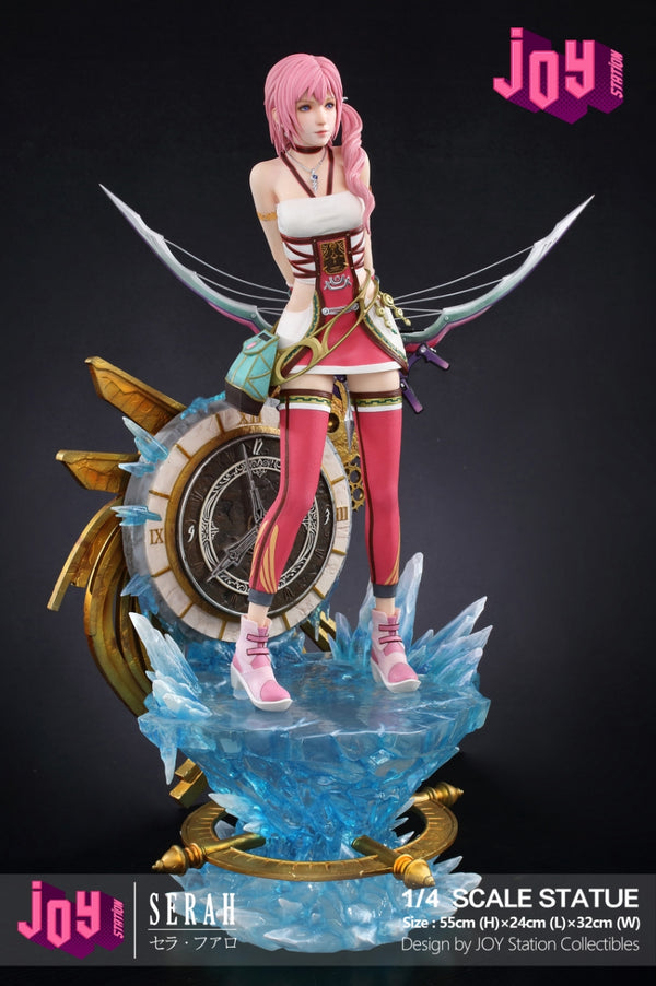 Serah Farron statue