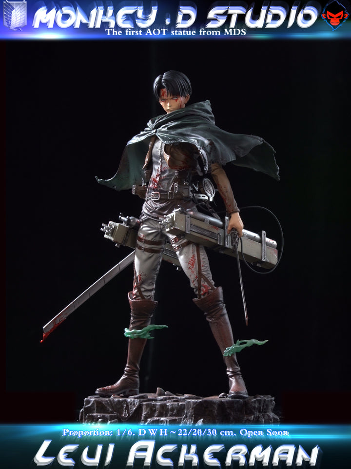 Attack on Titan Levi Statue