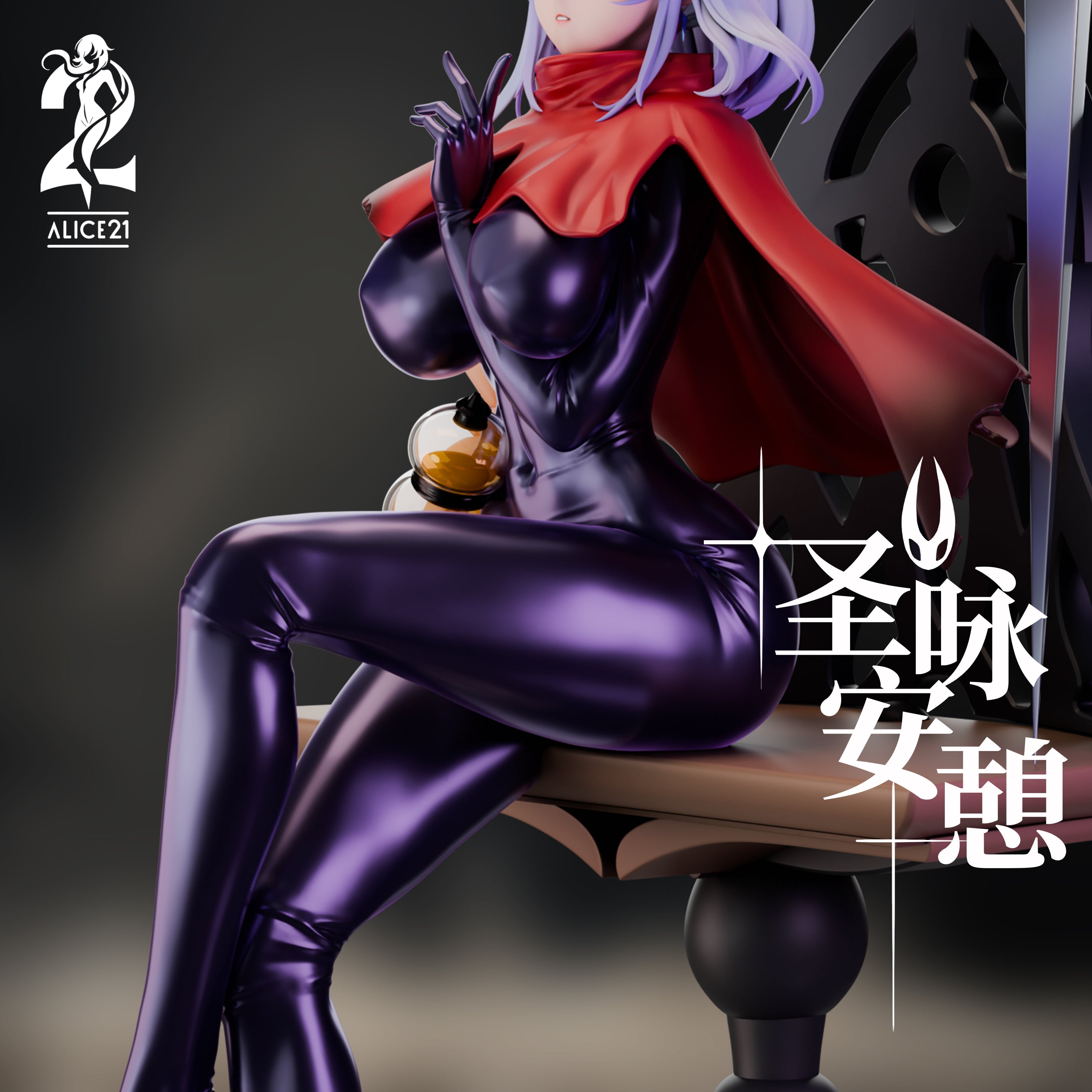 Skirk Genshin Impact anime statue