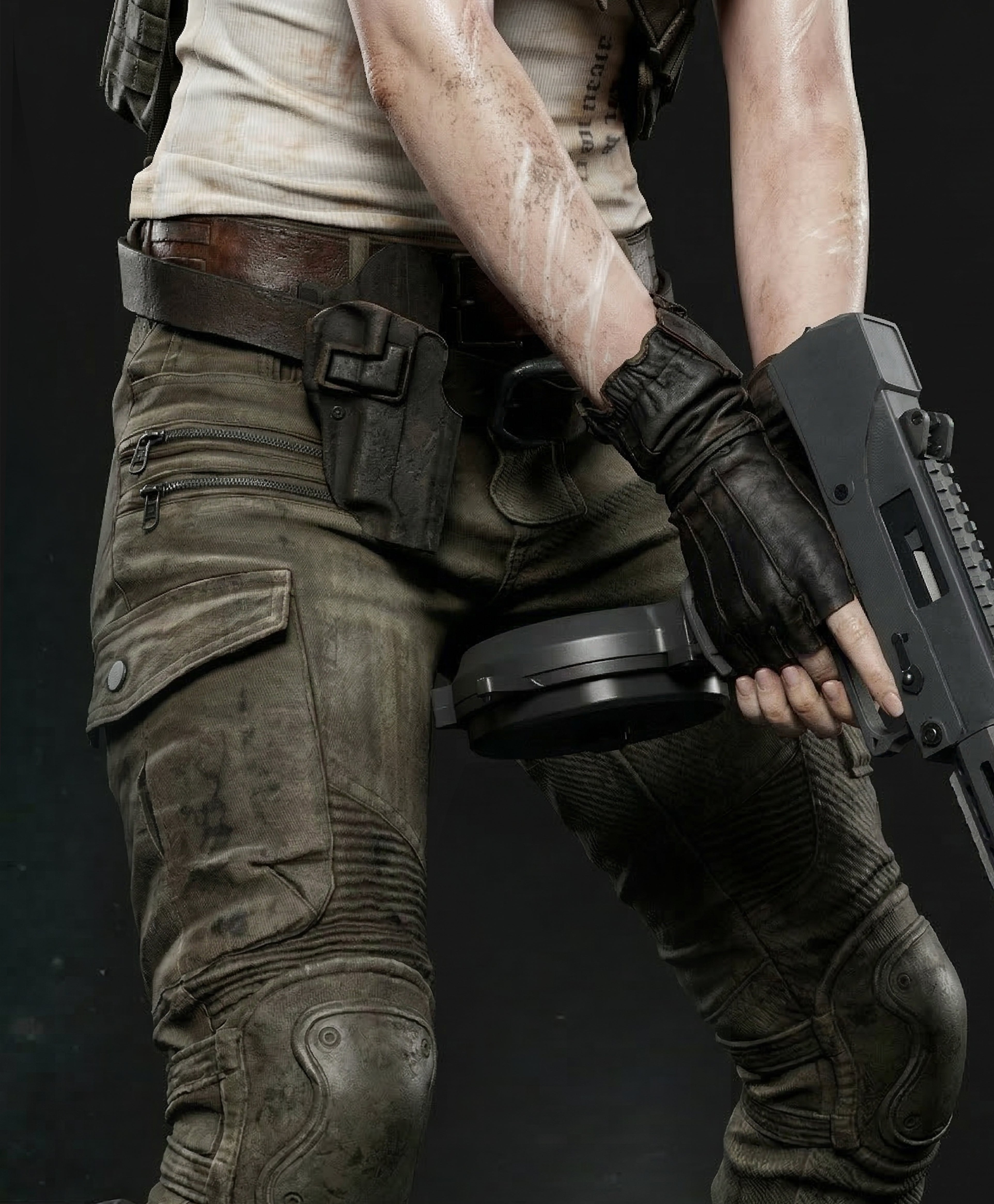 Resident Evil statue