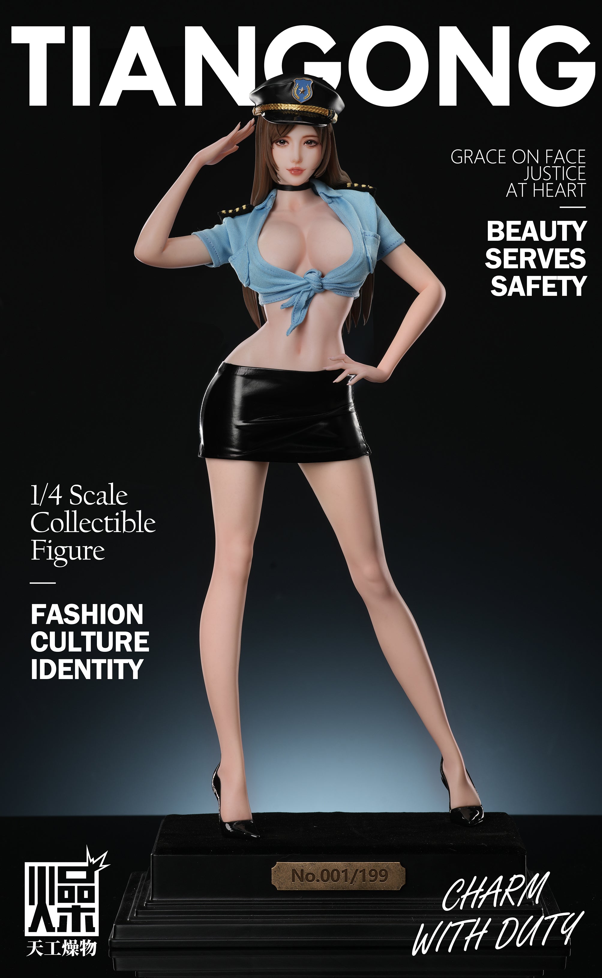 [Pre-order] 1/4 Policewoman 2.0 - TGZW Studio