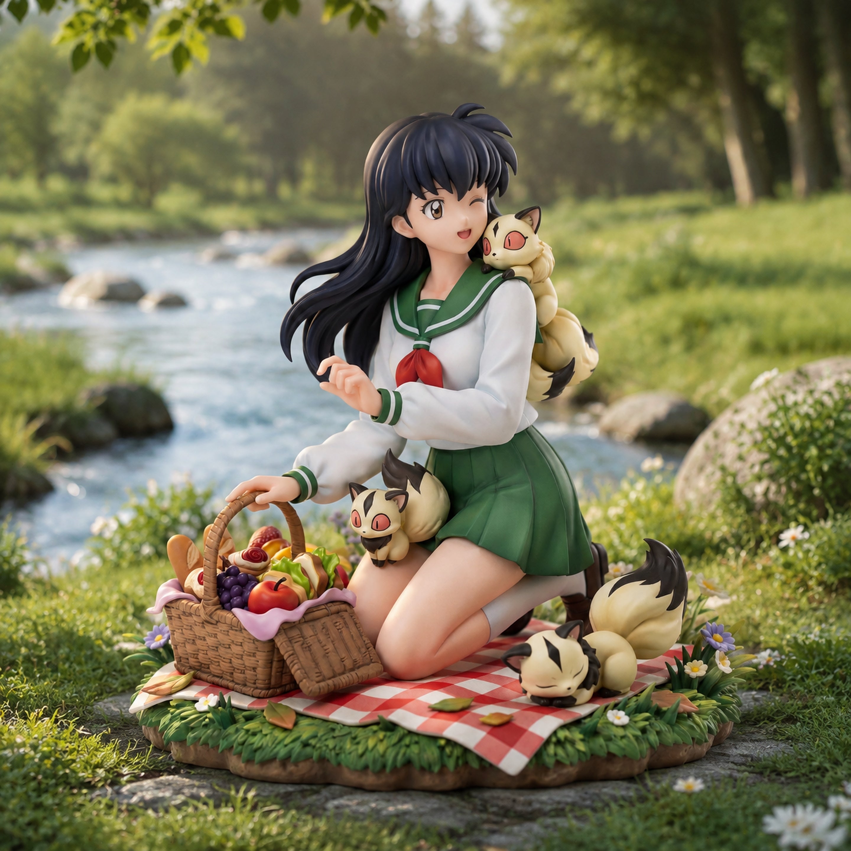  Inuyasha Kagome Higurashi figure