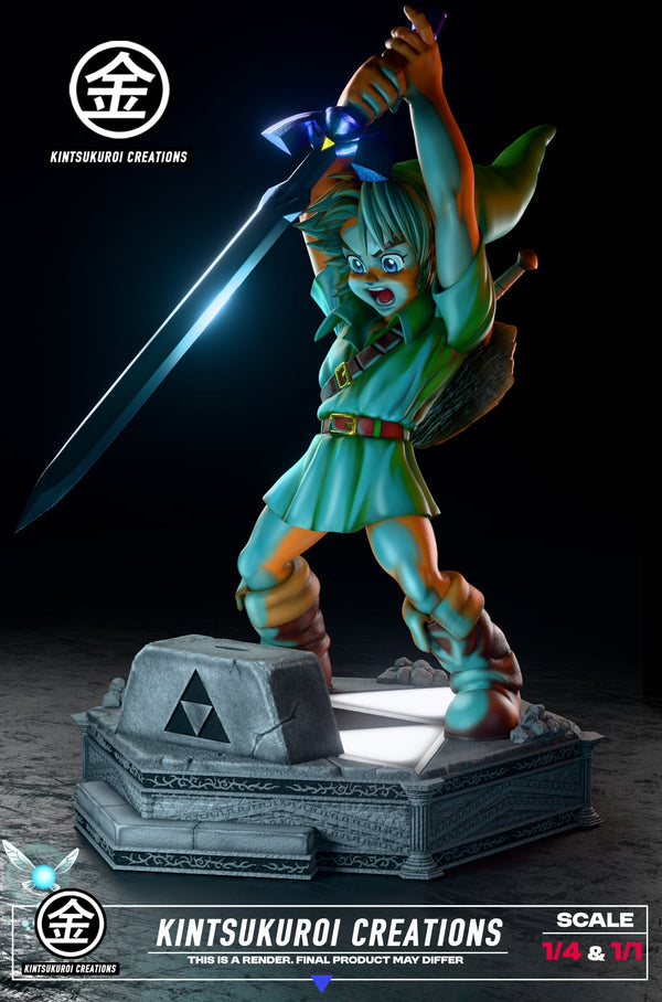 Link The Legend of Zelda Statue