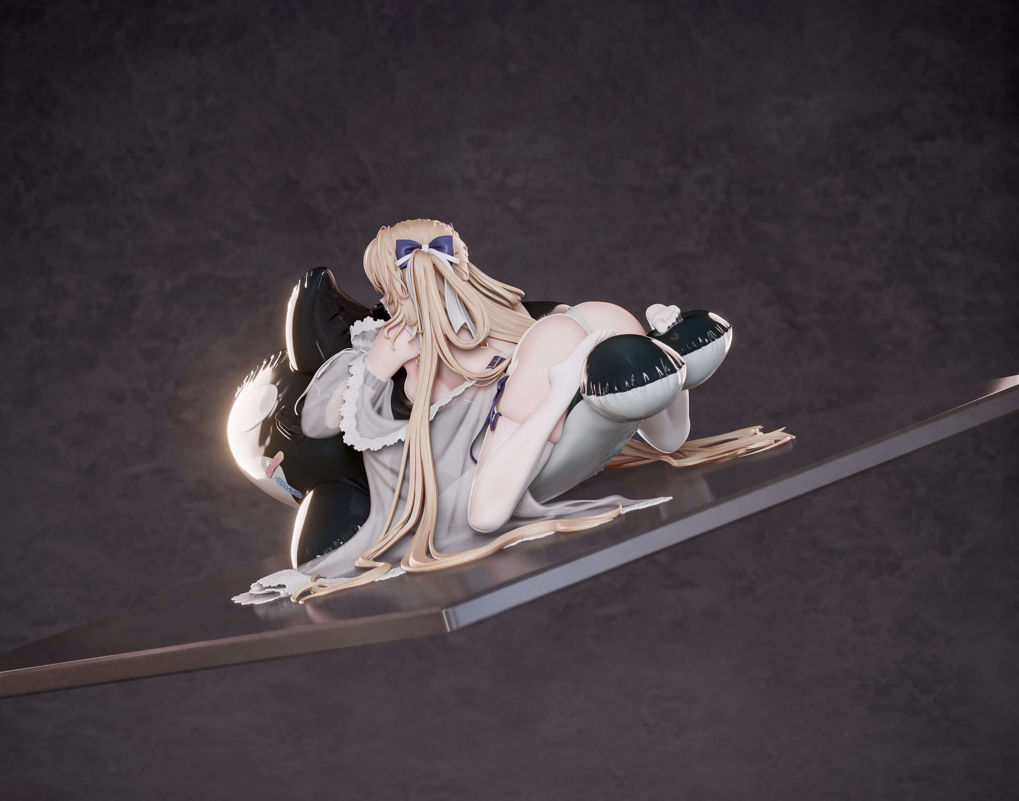 USS Anchorage azur lane figure back