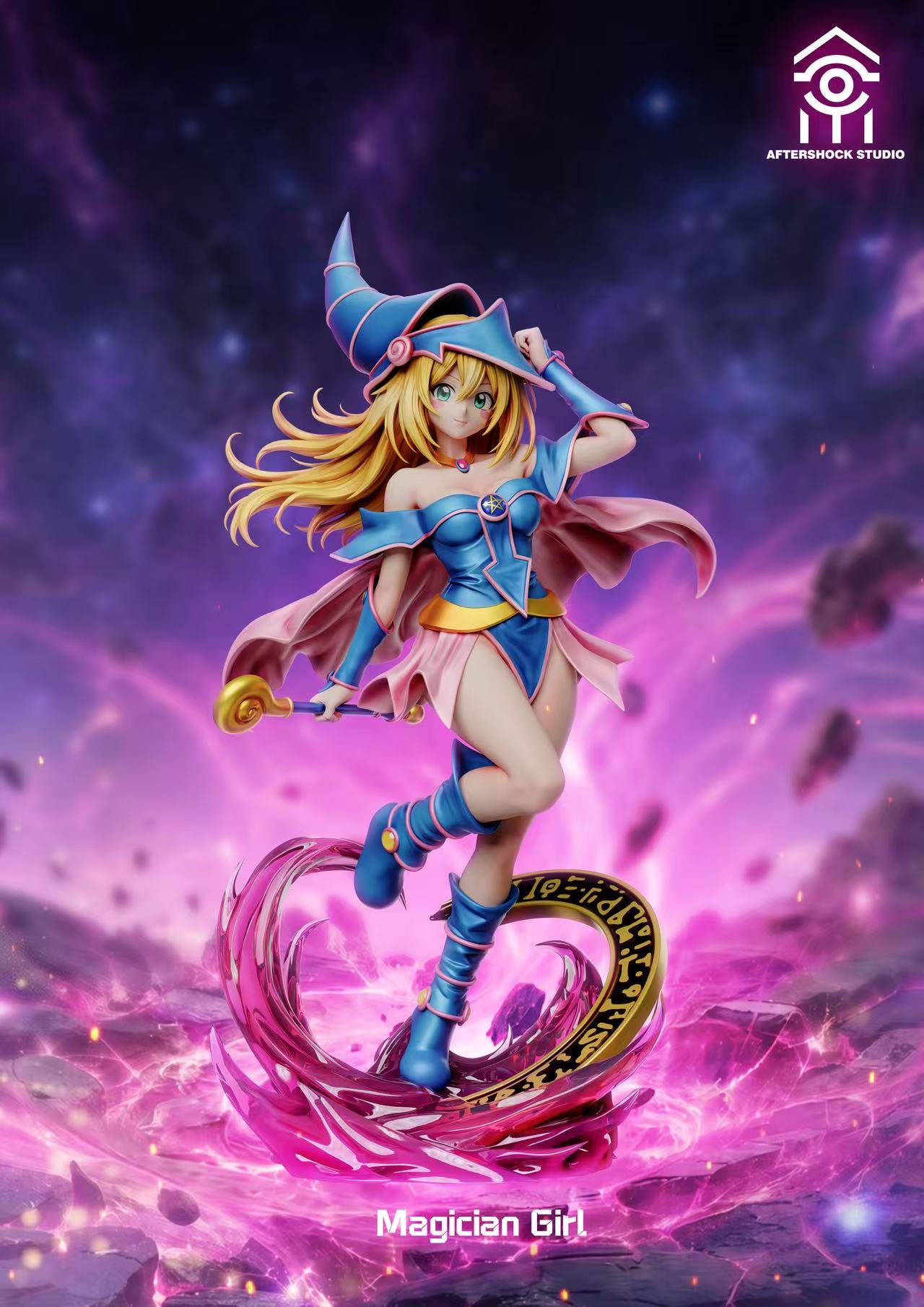 Yu-Gi-Oh! anime statue