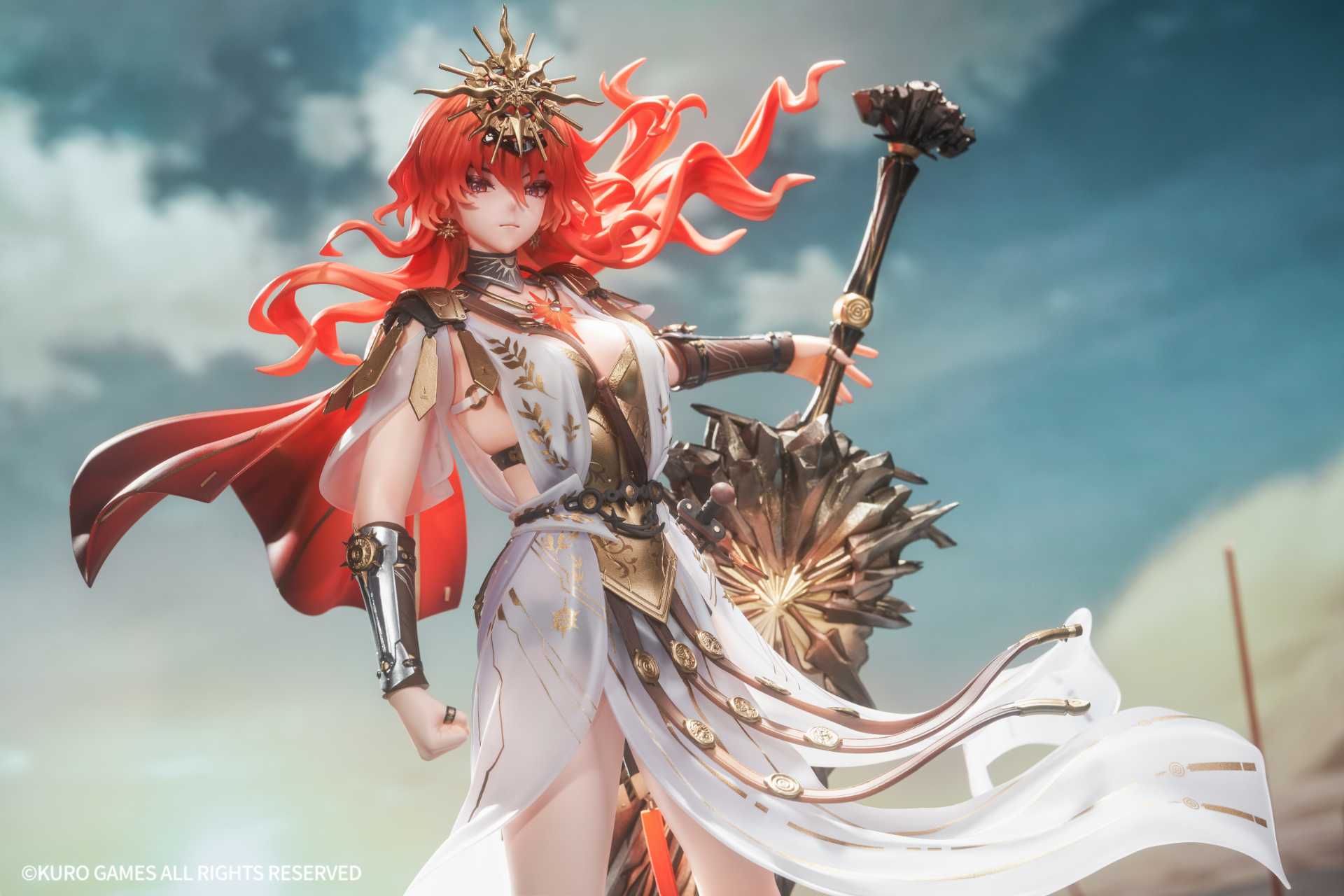 Wuthering Waves Augusta anime statue