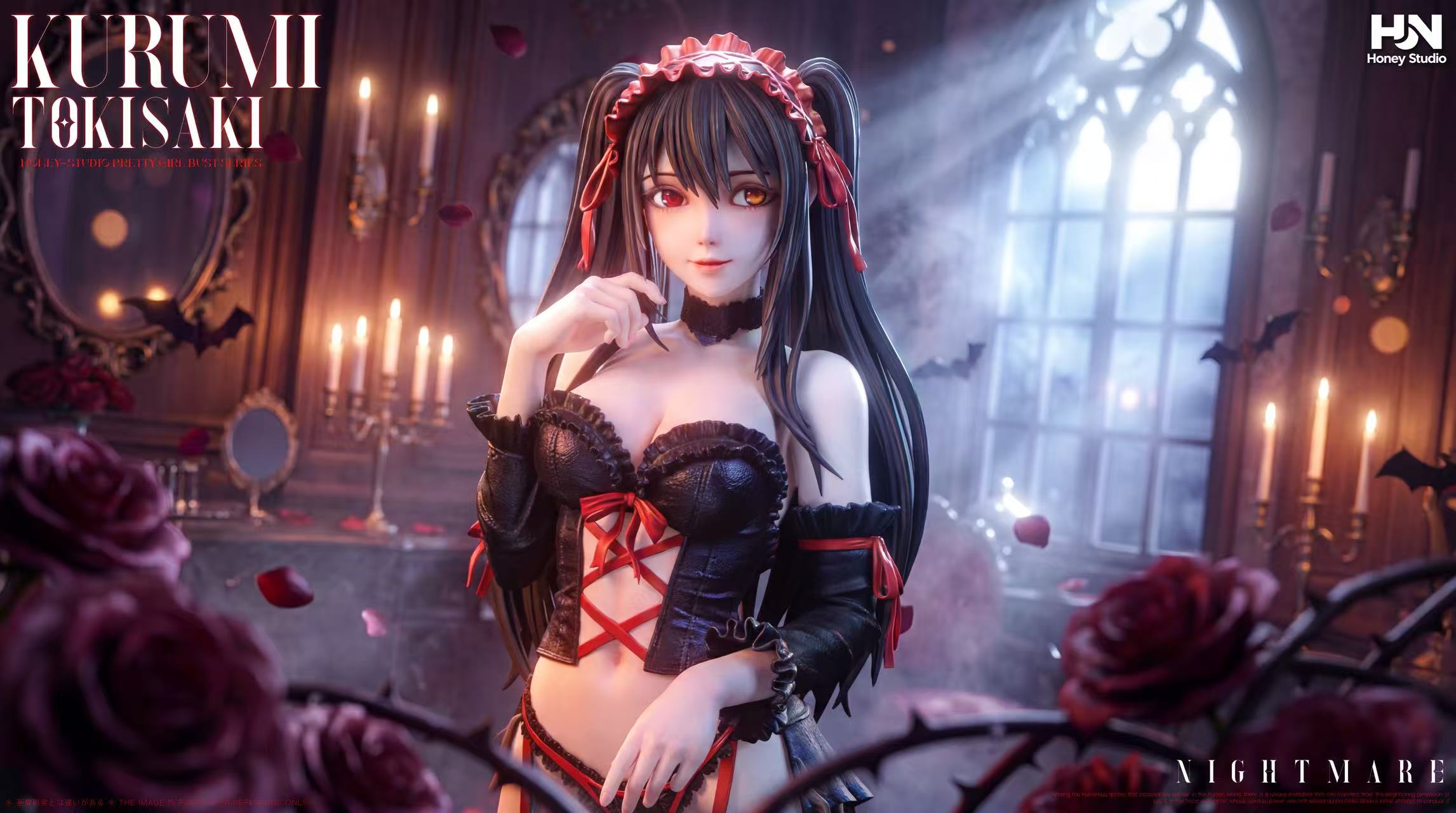 Kurumi Tokisaki hentai figure
