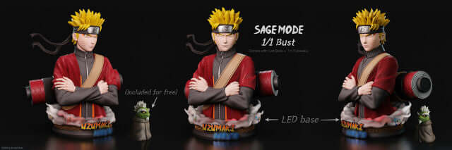 [Pre-order] Uzumaki Naruto Sage Mode 1/1 -Real creation