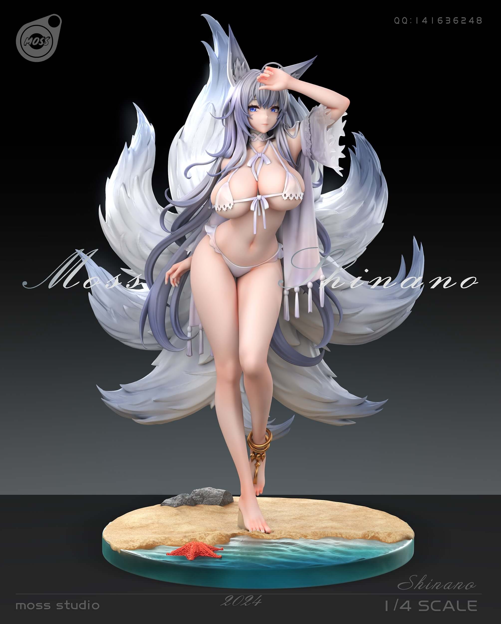 【Pre-order】1/4 Scale Shinano-Azur Lane-Moss Studio