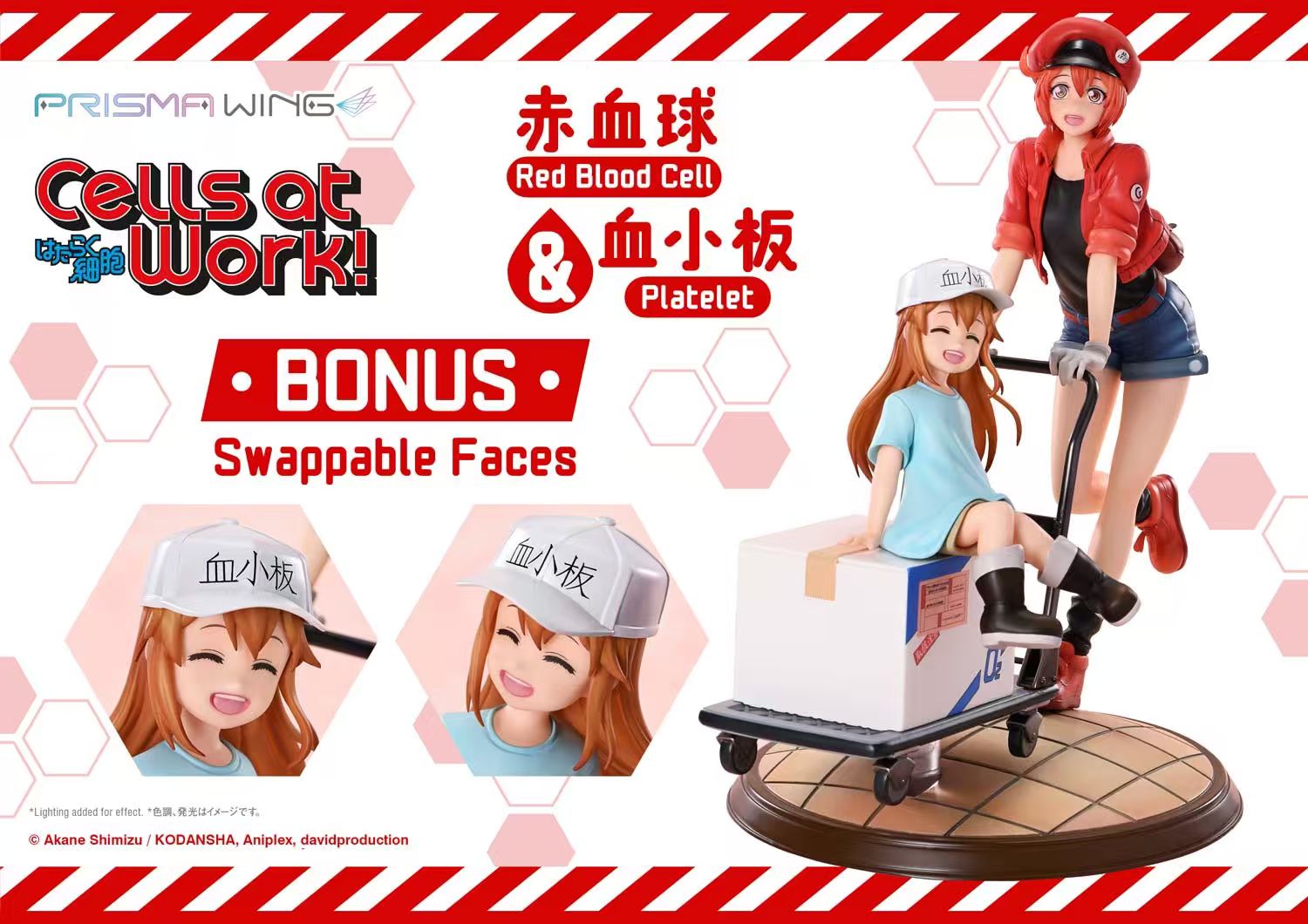 Cells at Work! anime statue