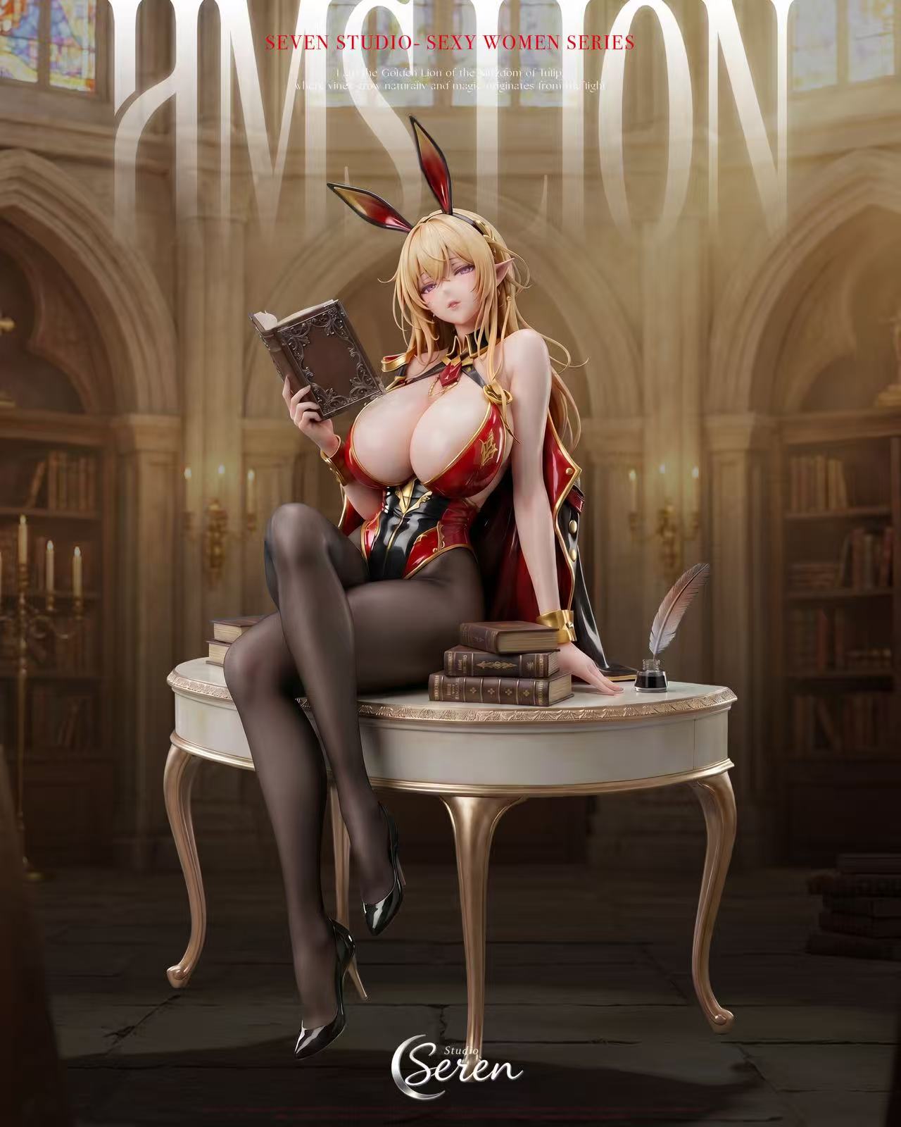HMS Lion azur lane statue
