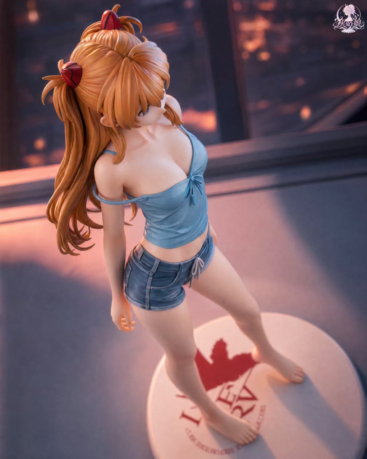 Asuka anime statue