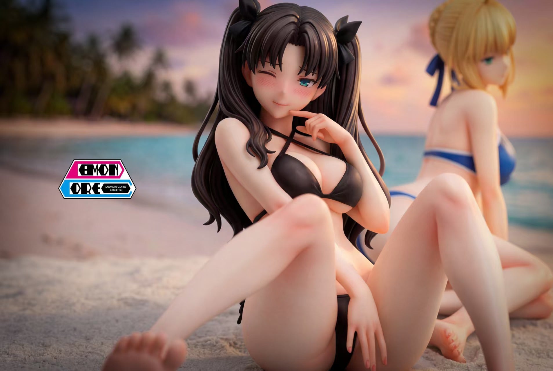 Saber & Rin Tohsaka hentai figure