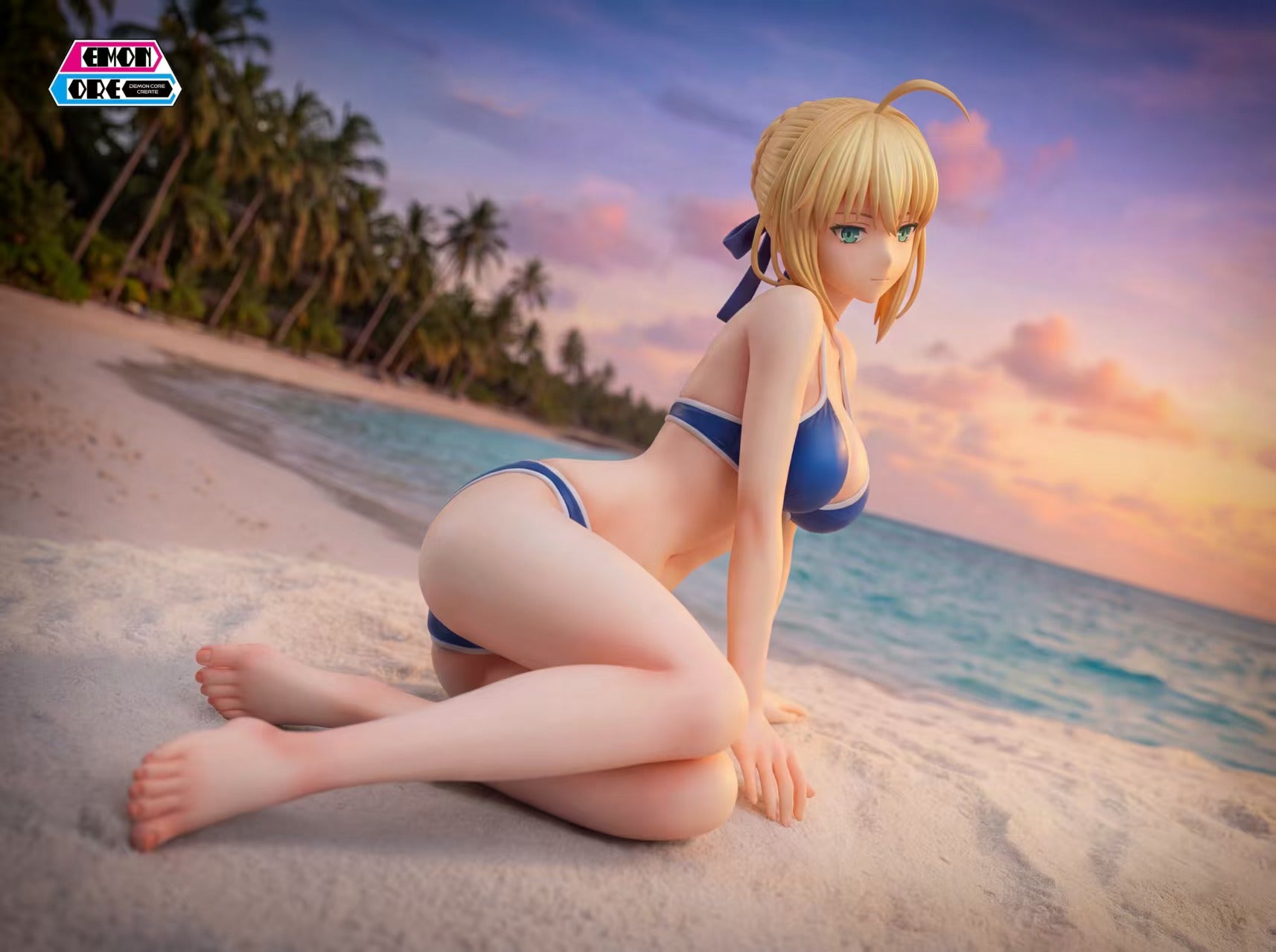 Saber & Rin Tohsaka hentai statue