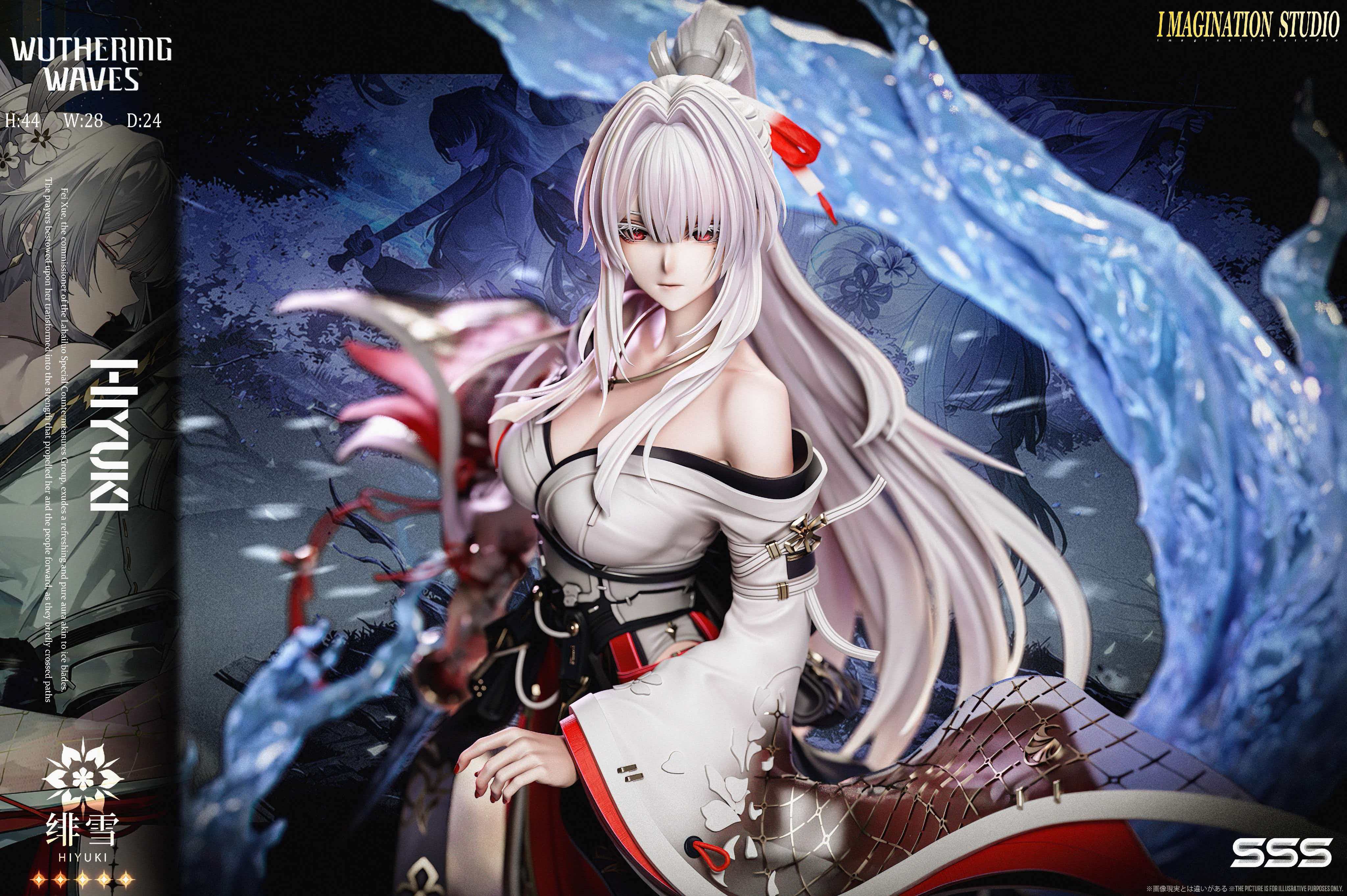 Hiyuki anime statue