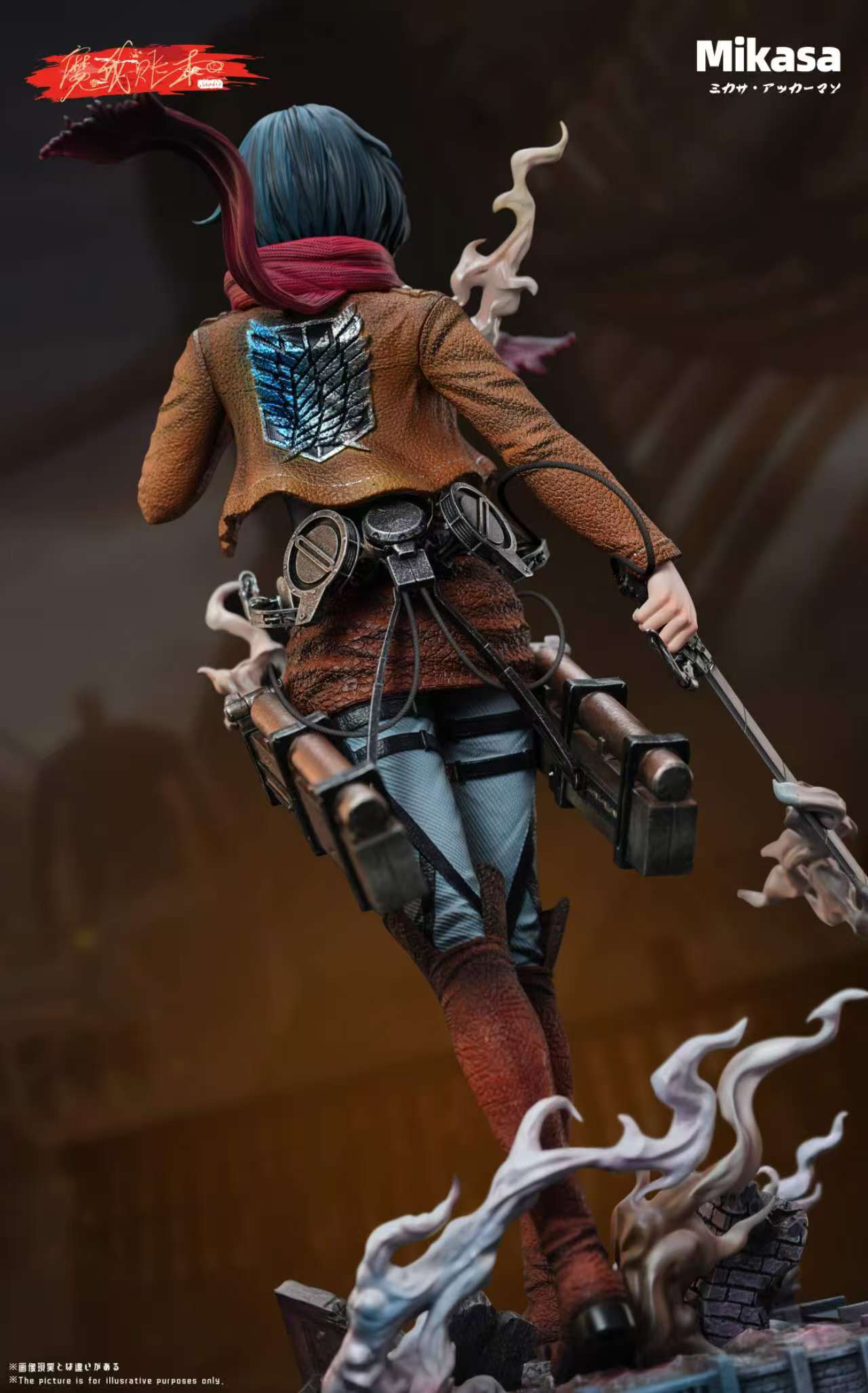 Attack on Titan statue