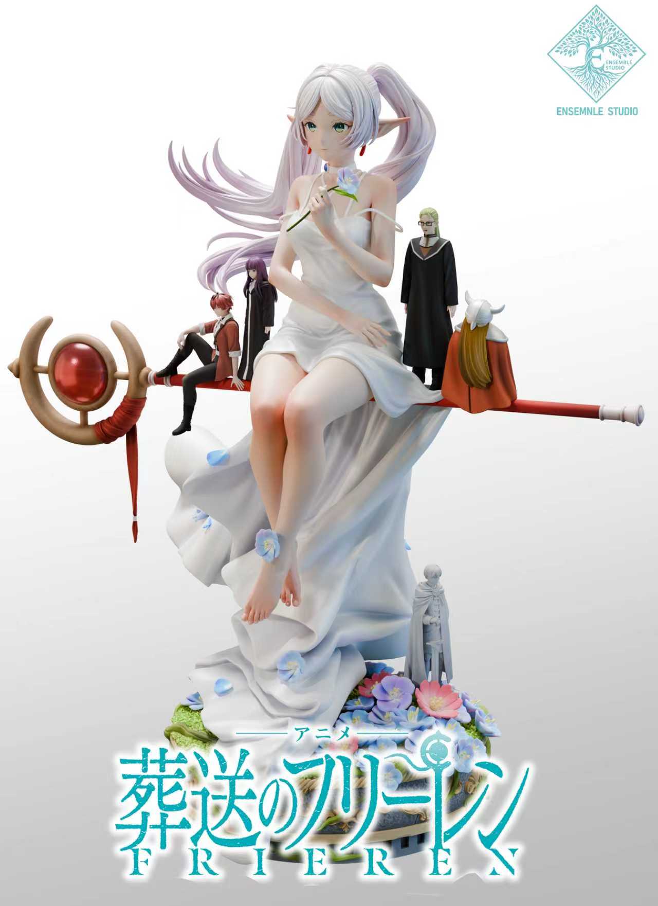 Frieren anime statue