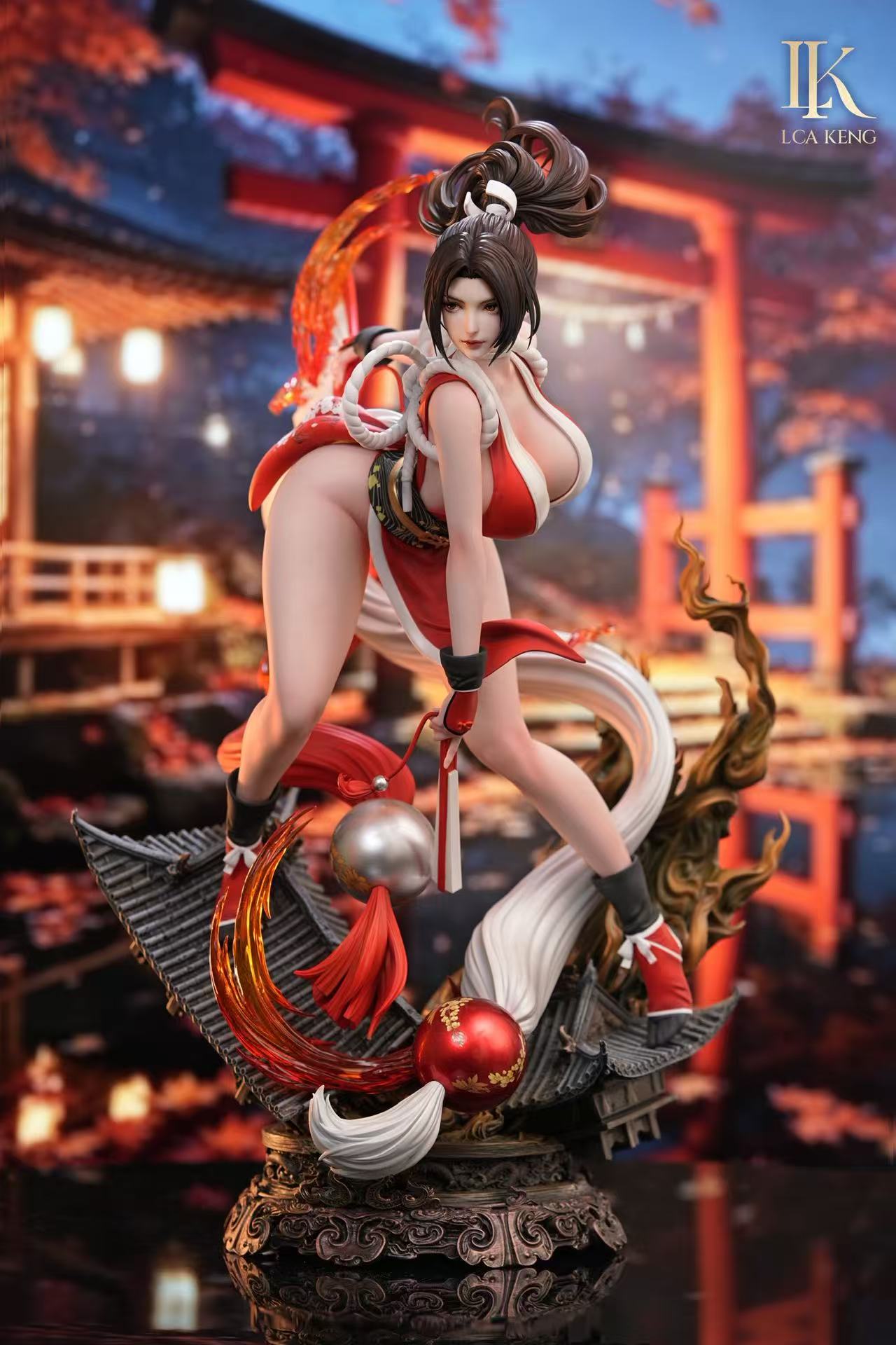 Mai Shiranui nude figure