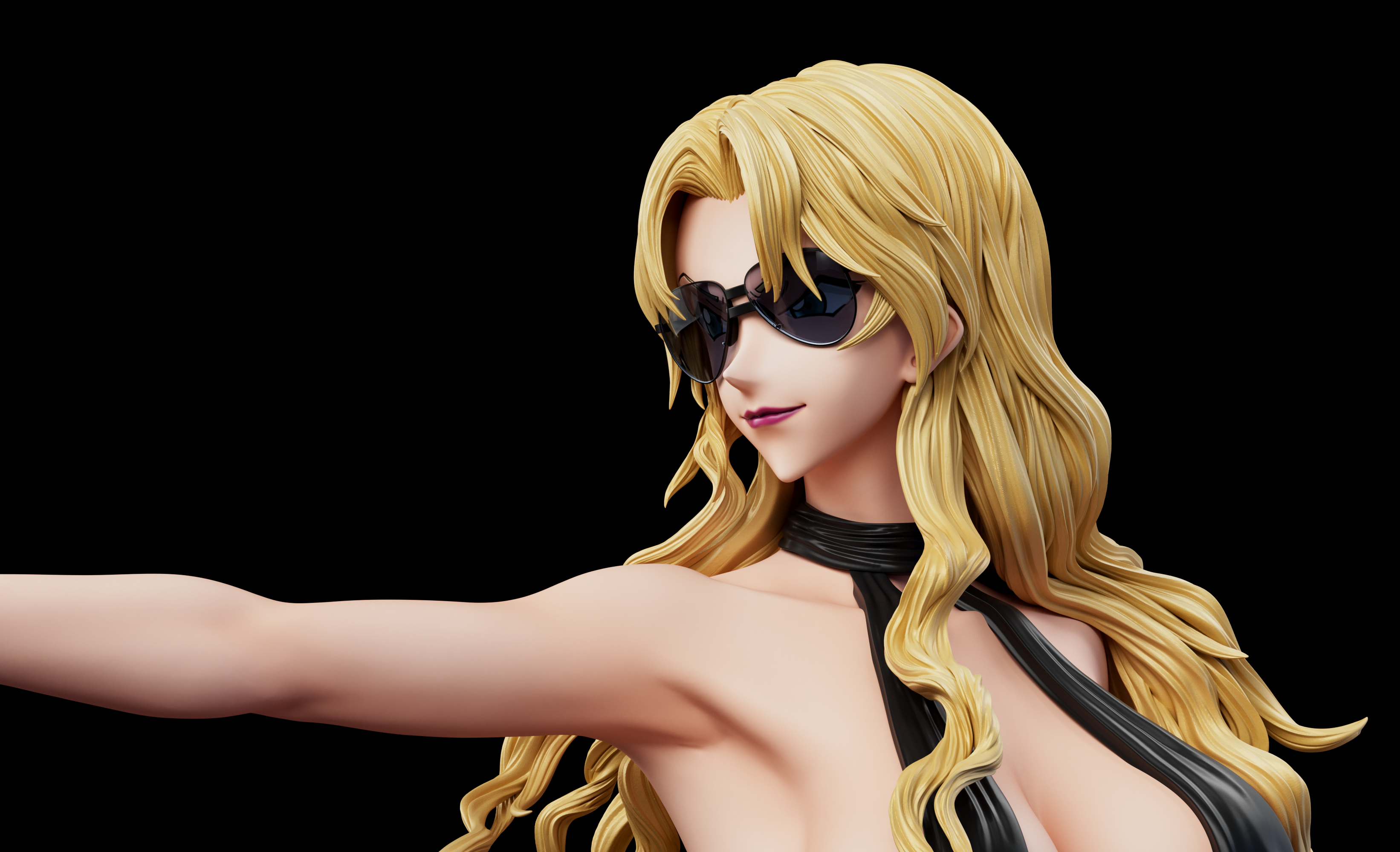 Vermouth anime statue