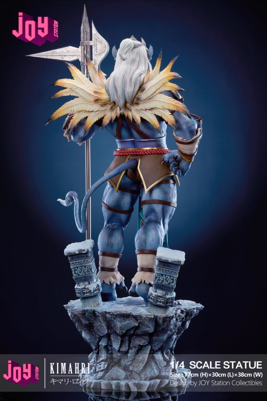 FF10 Kimahri Ronso statue