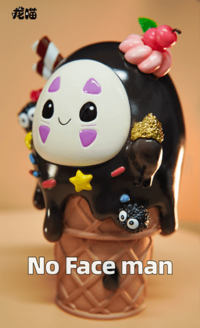 No-Face Ice Cream figure left