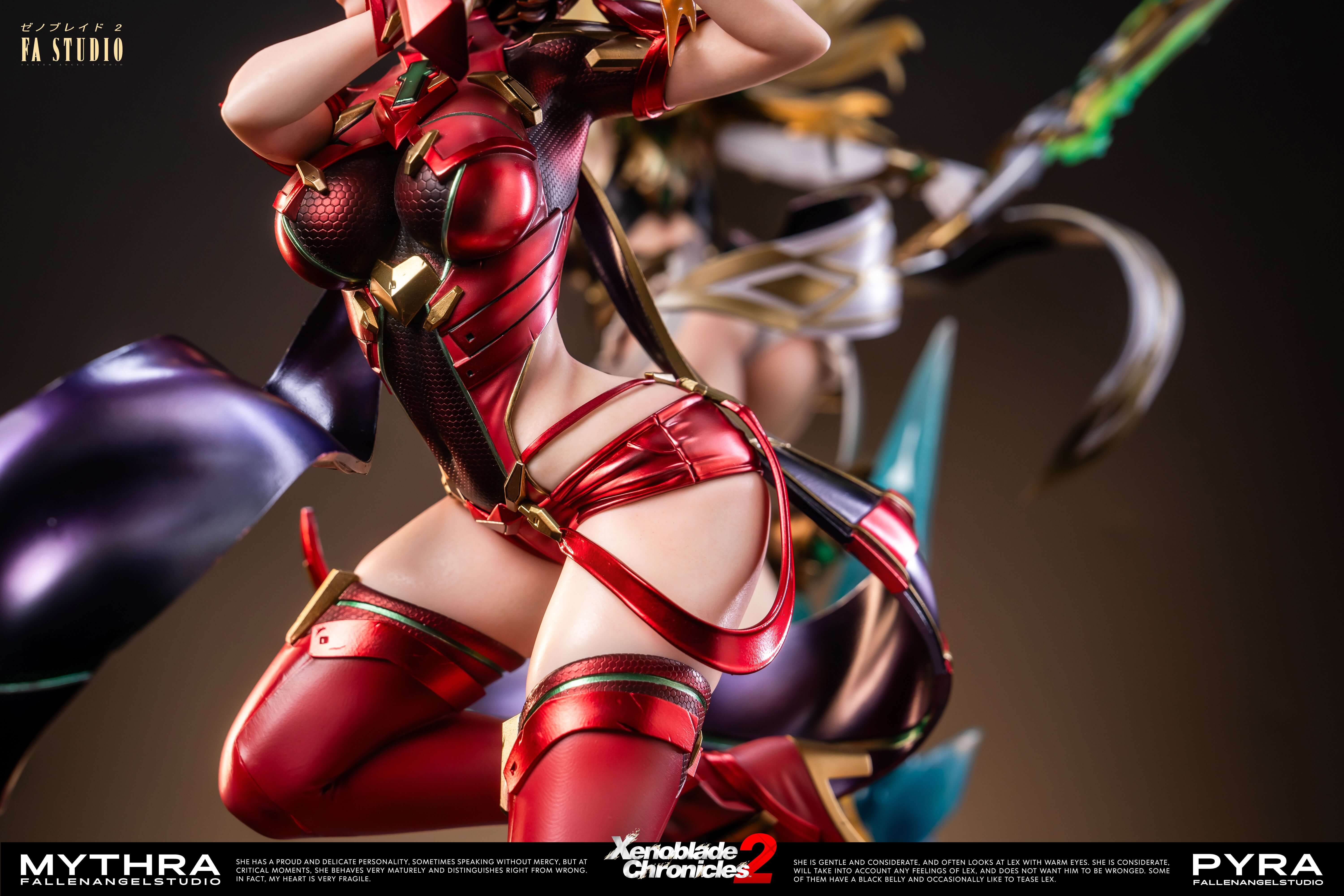 Xenoblade Chronicles 2 Pyra figure_leg details