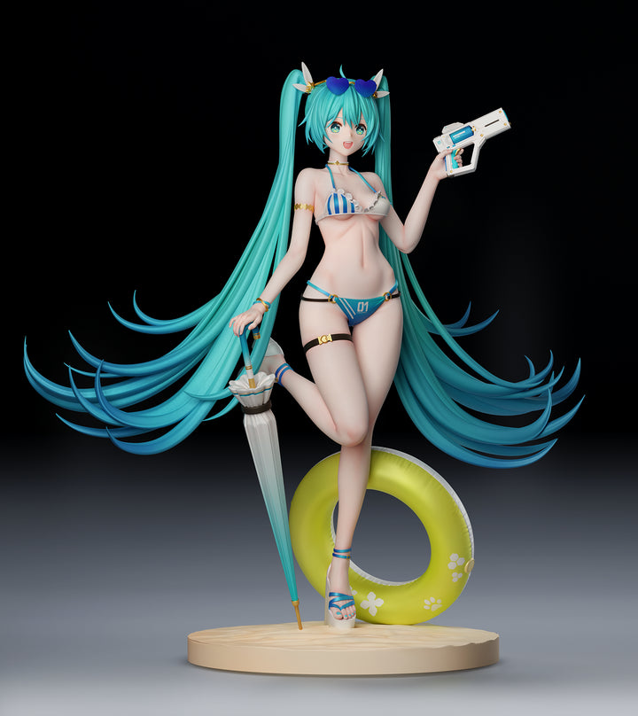 Hatsune Miku Figure left