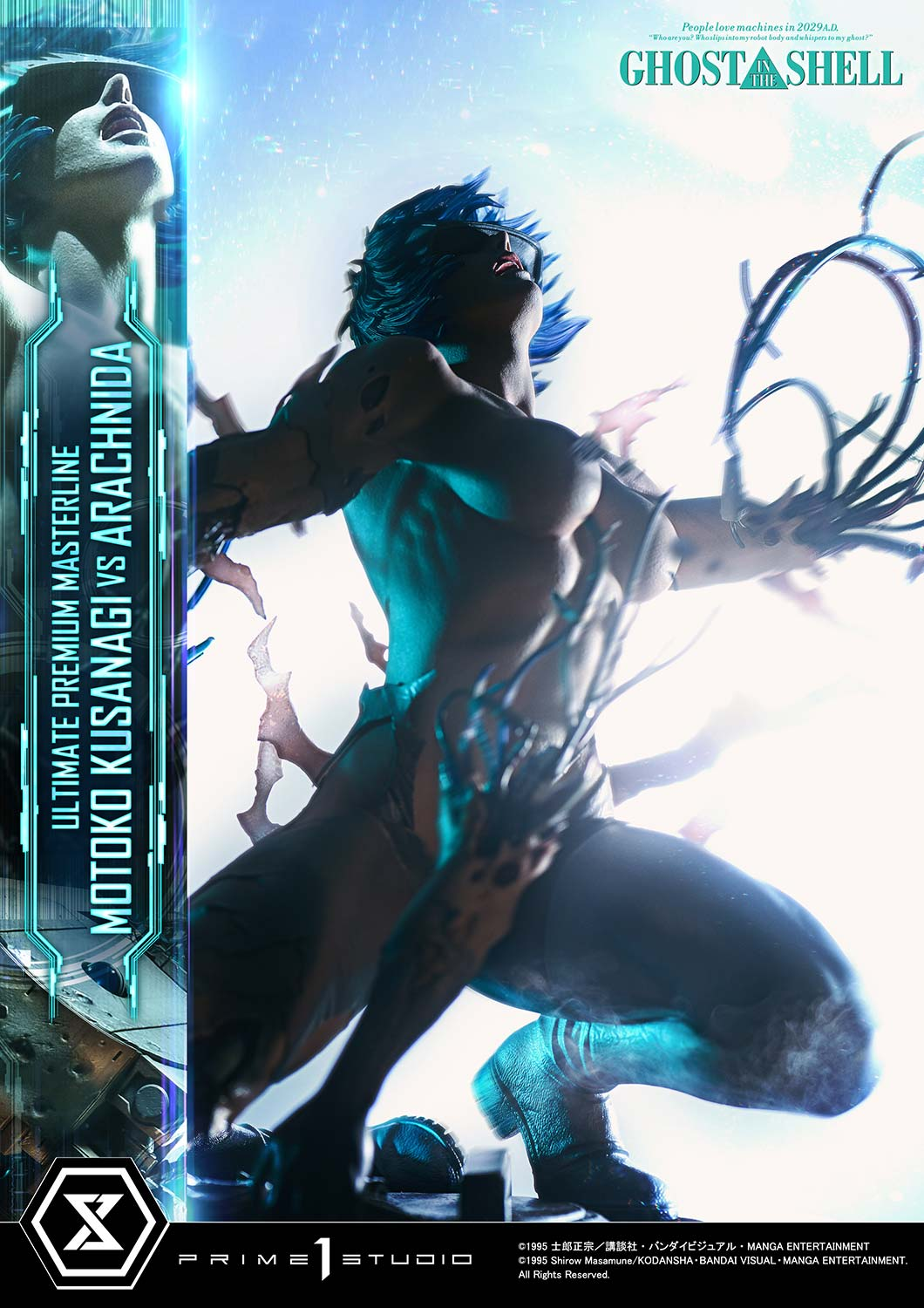 [Pre-order] 1/4 Motoko Kusanagi Statue - Prime 1 Studio