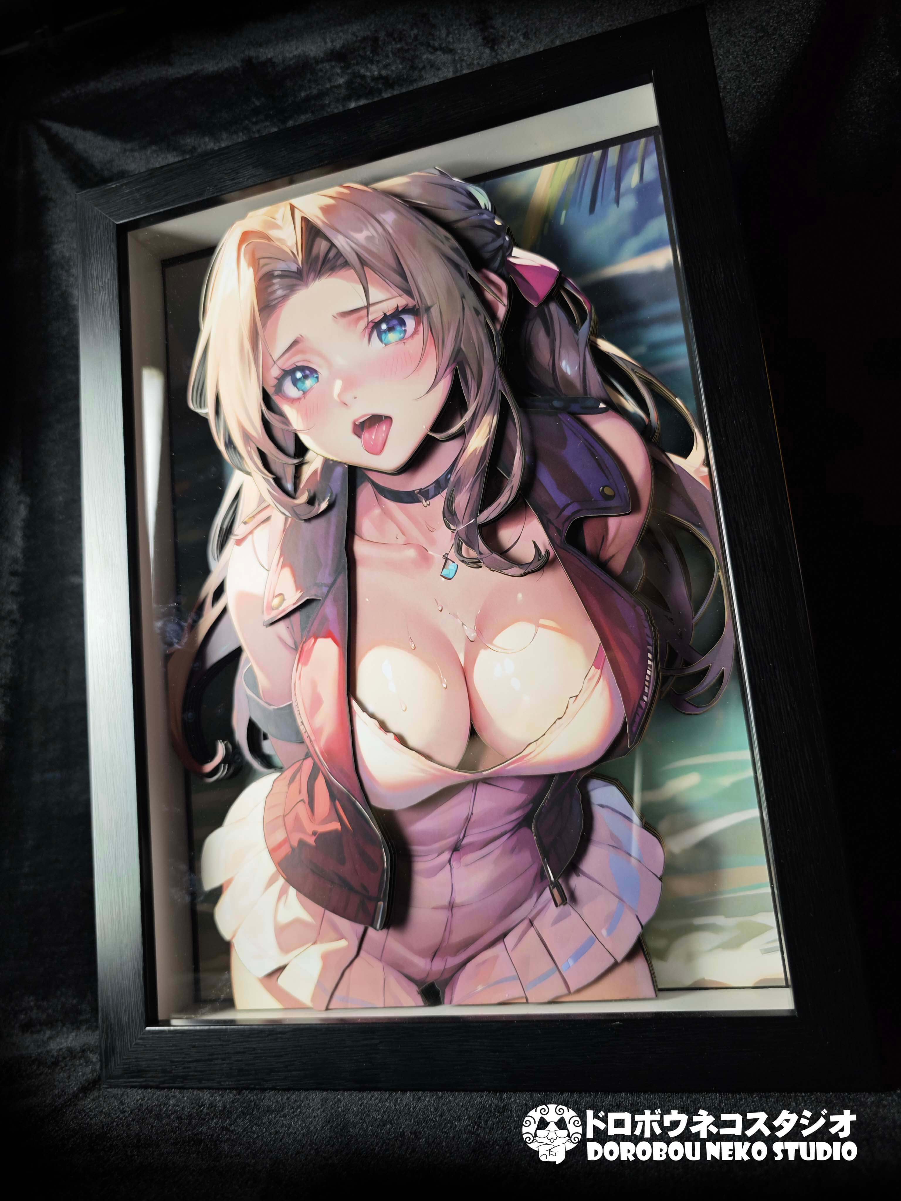 【In stock】Aerith Gainsborough Decorative Painting -Dorobou Neko Studio