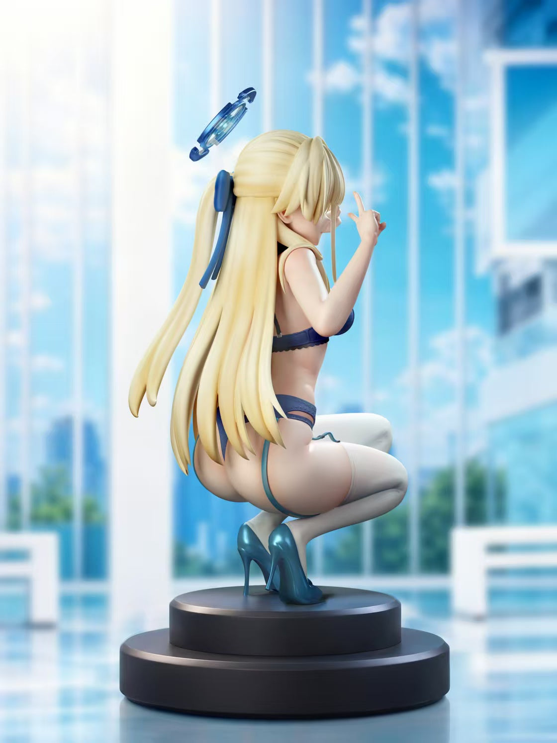 Asuma Toki hentia statue