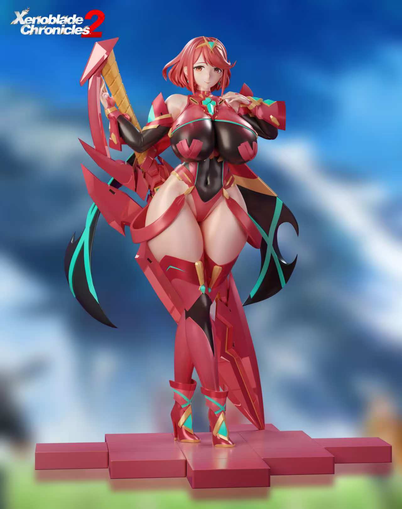 Xenoblade Chronicles 2 Flame statue