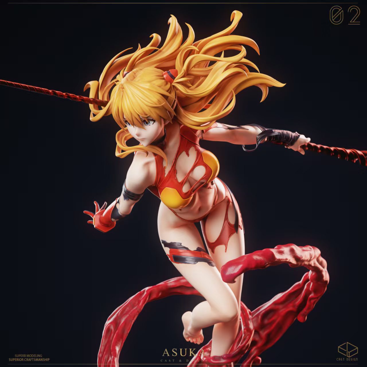 Asuka anime figure