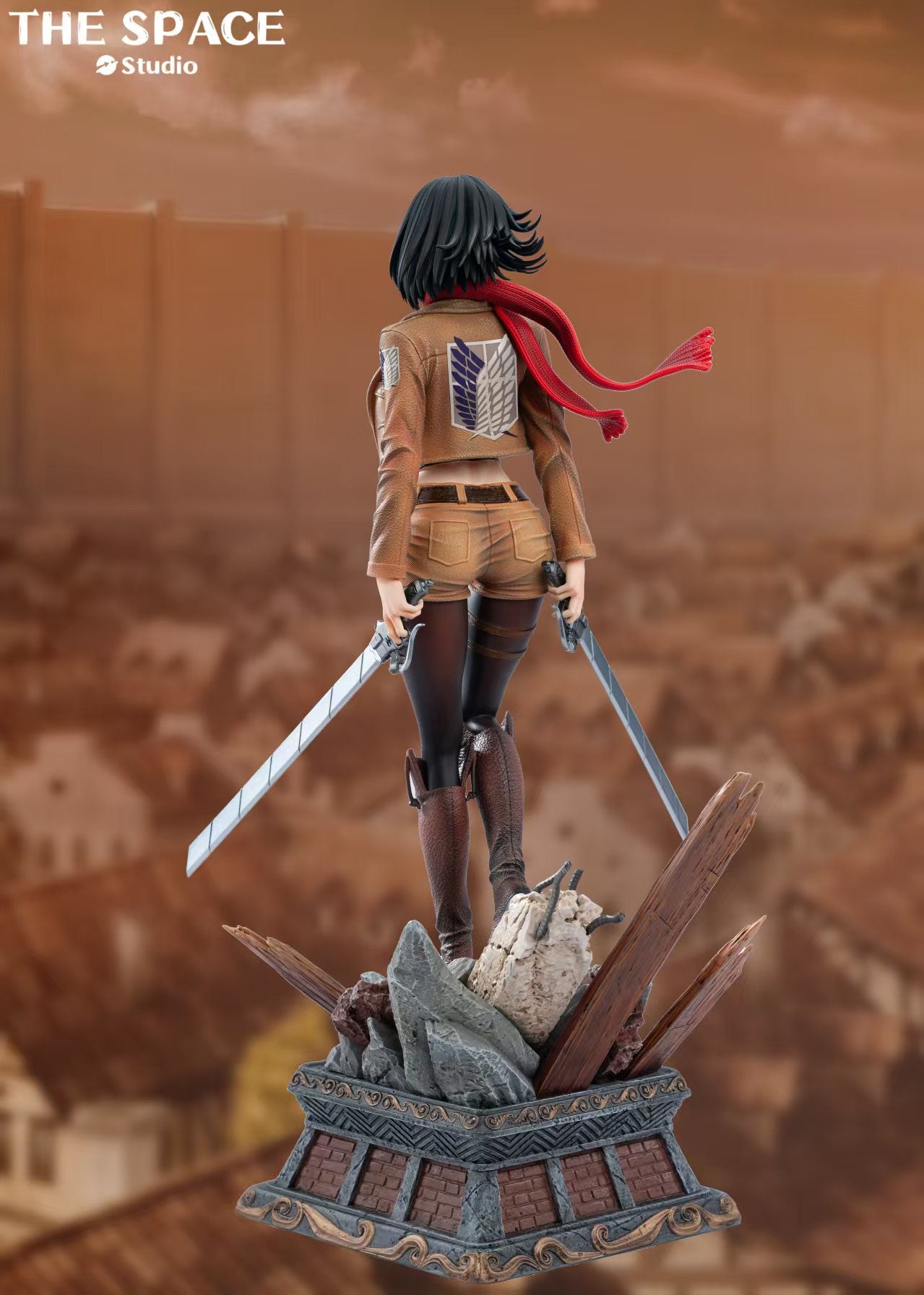 [Pre-order] 1/6 & 1/4 Mikasa Ackerman Statue - The Space