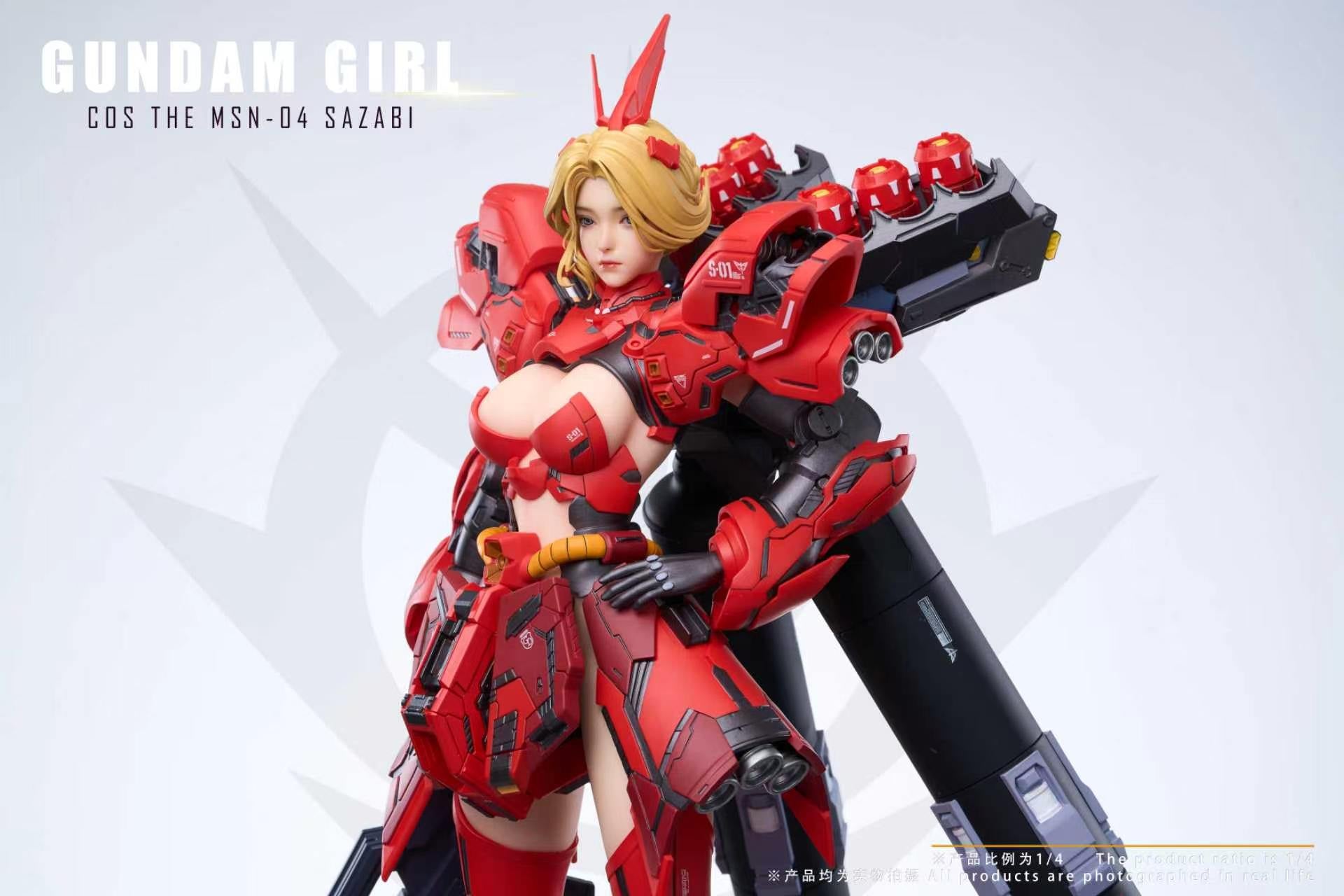 Gundam Sazabi sexy statue