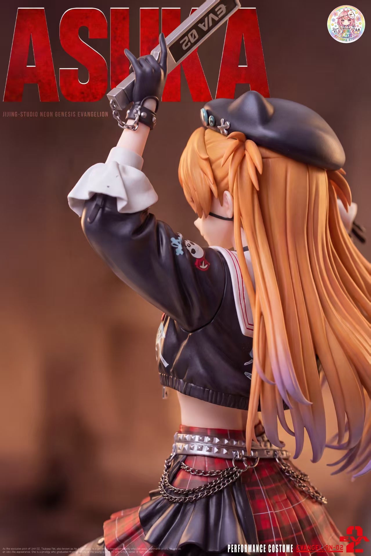Asuka Punk Rock anime figure