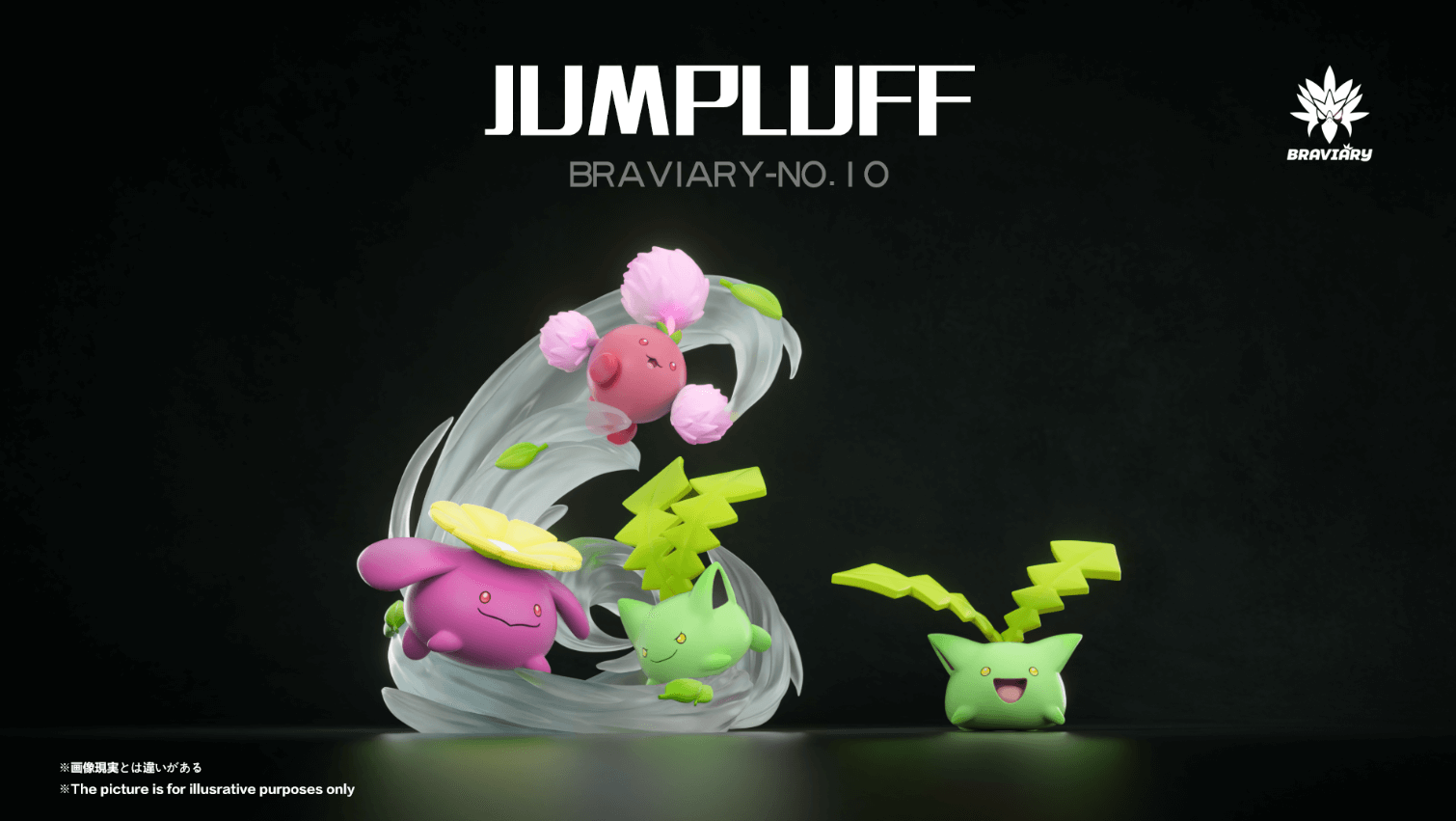 [Pre-order] Jumpluff's Transformation Line-Pokemon-Brave Bird Workshop