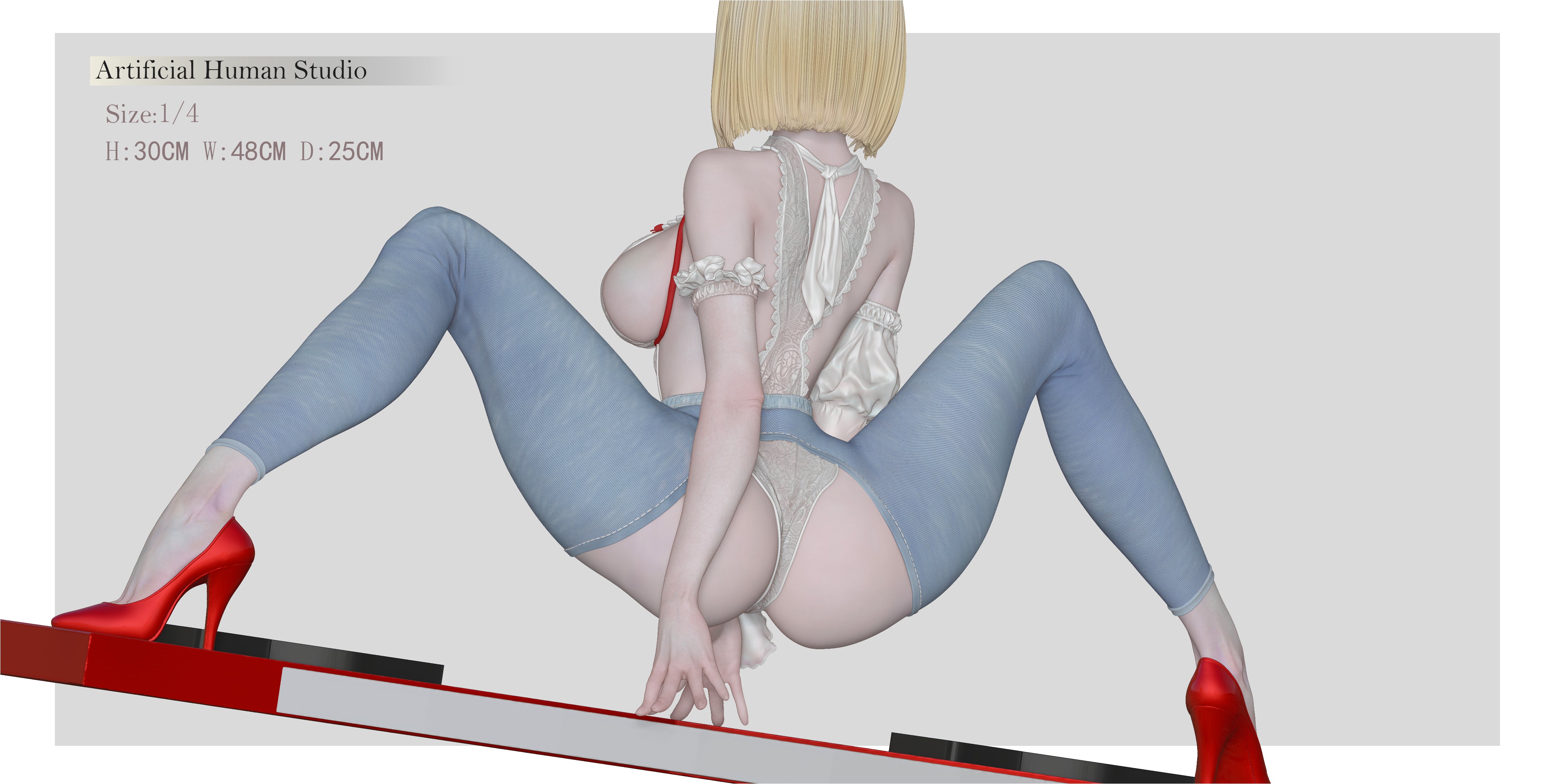  Android 18 hentai statue