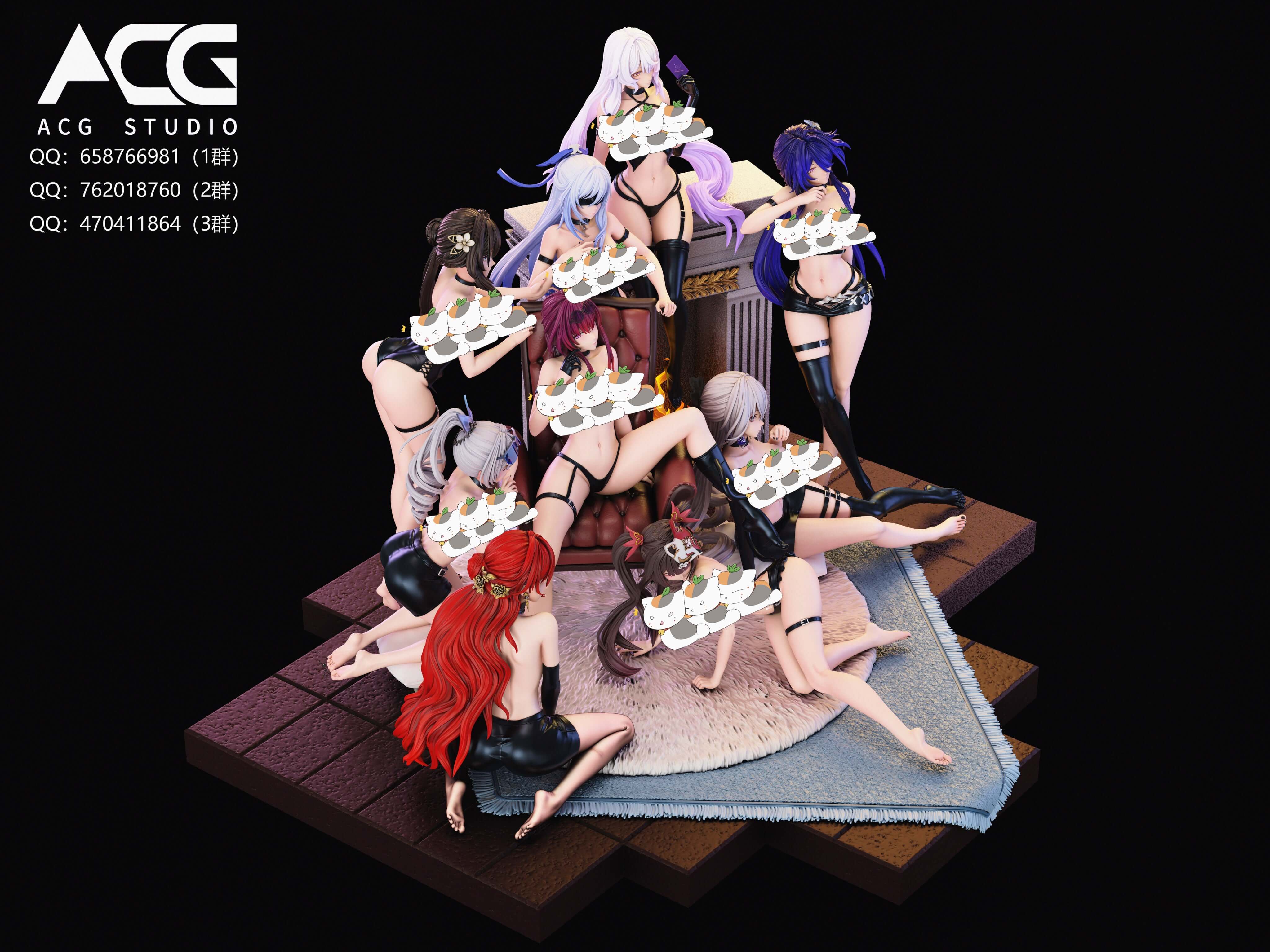 【Pre-order】1/6 'Nine Girls'-Star Rail -ACG Studio