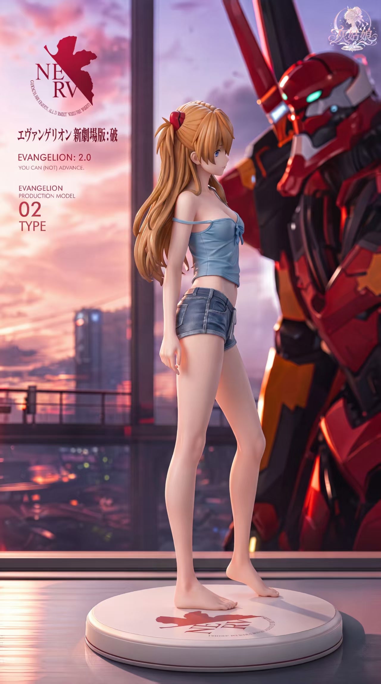 Asuka EVA statue