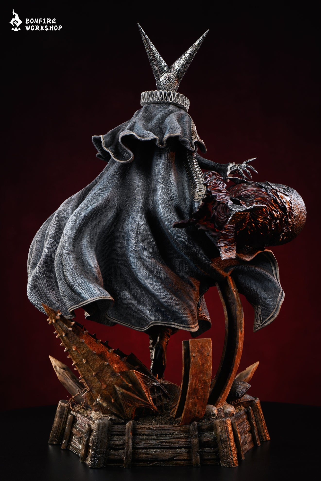 Trench Crusade Artillery Witch anime statue