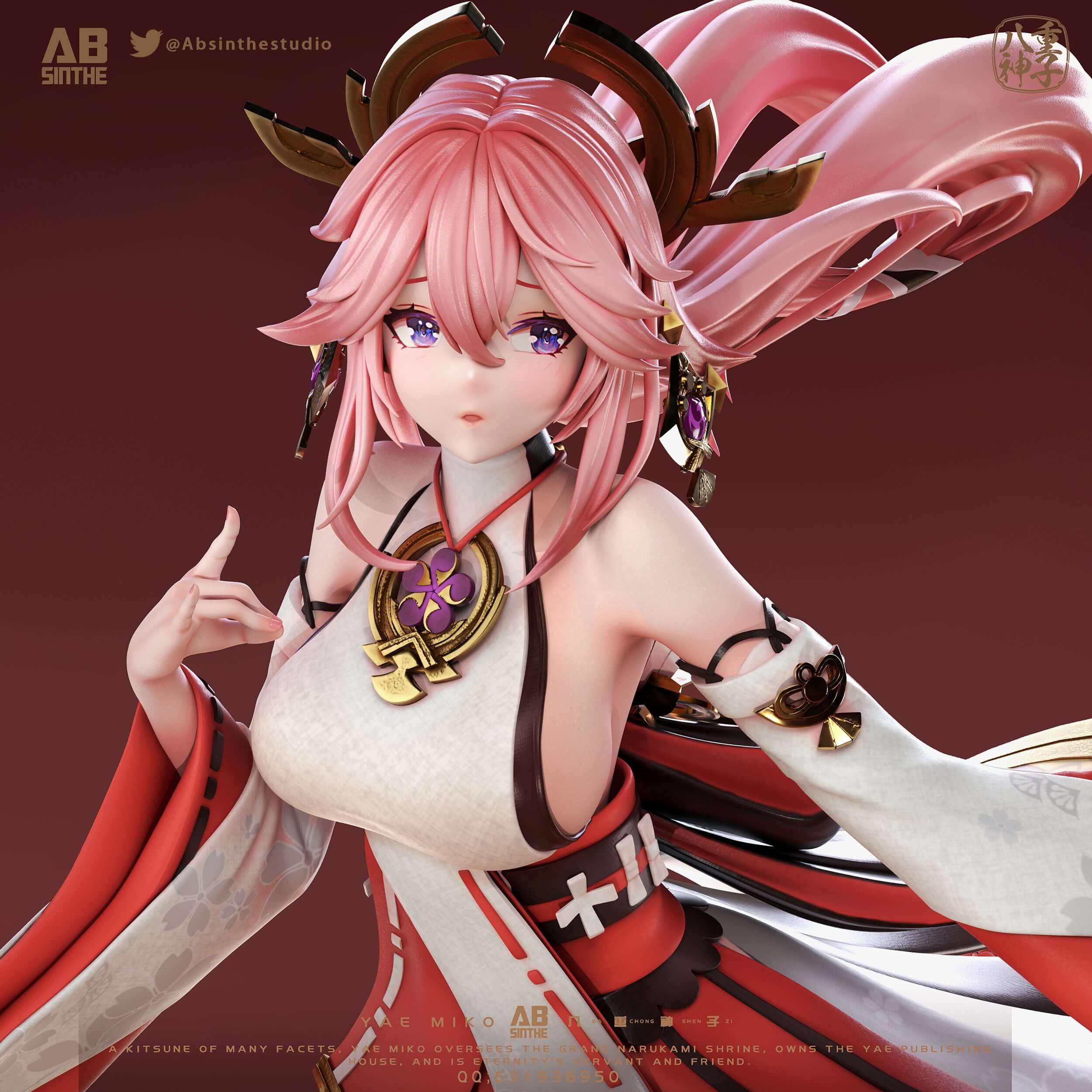 [Pre-order] 1/6 Yae Miko -ABsinthe Studio