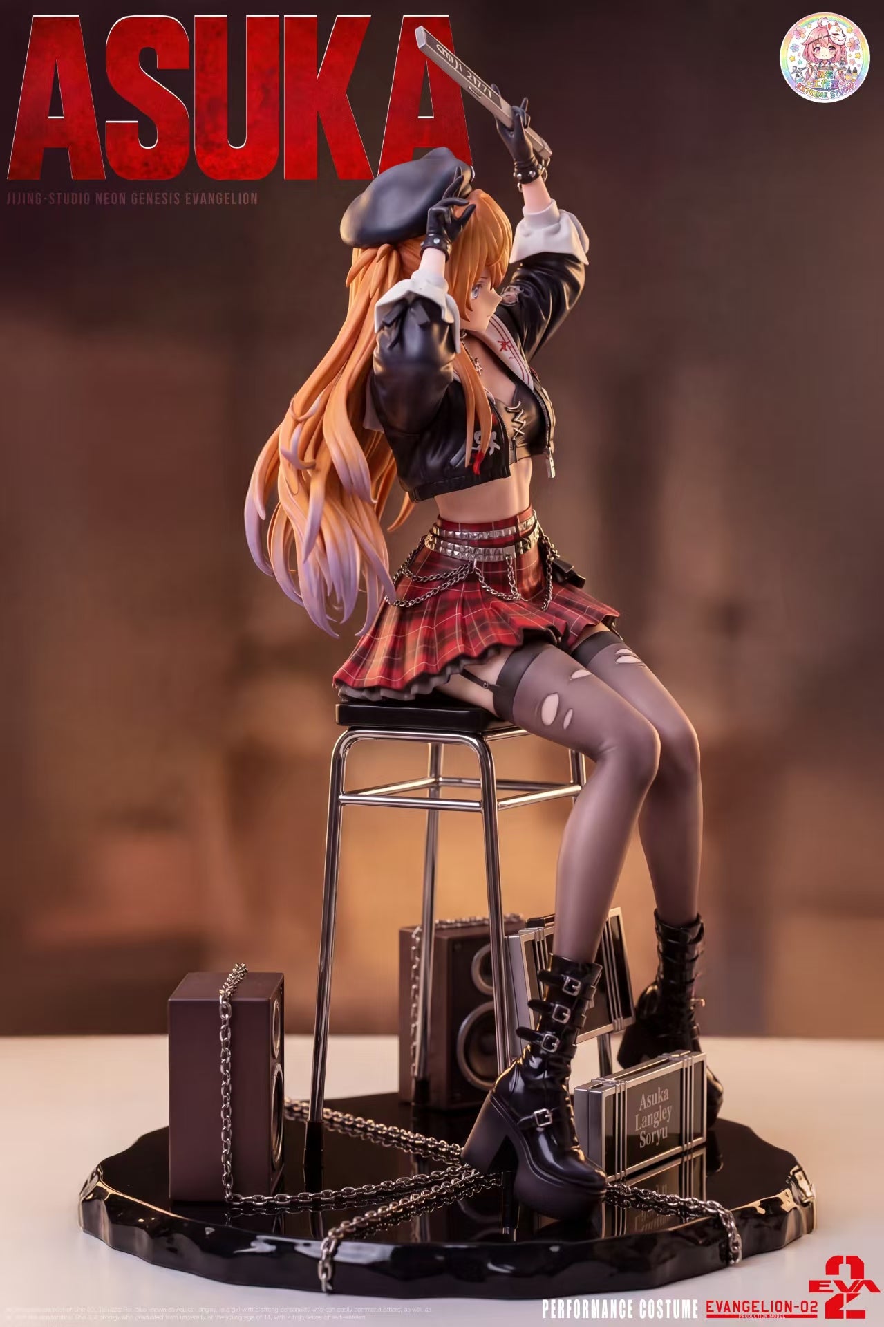 Asuka Punk Rock statue