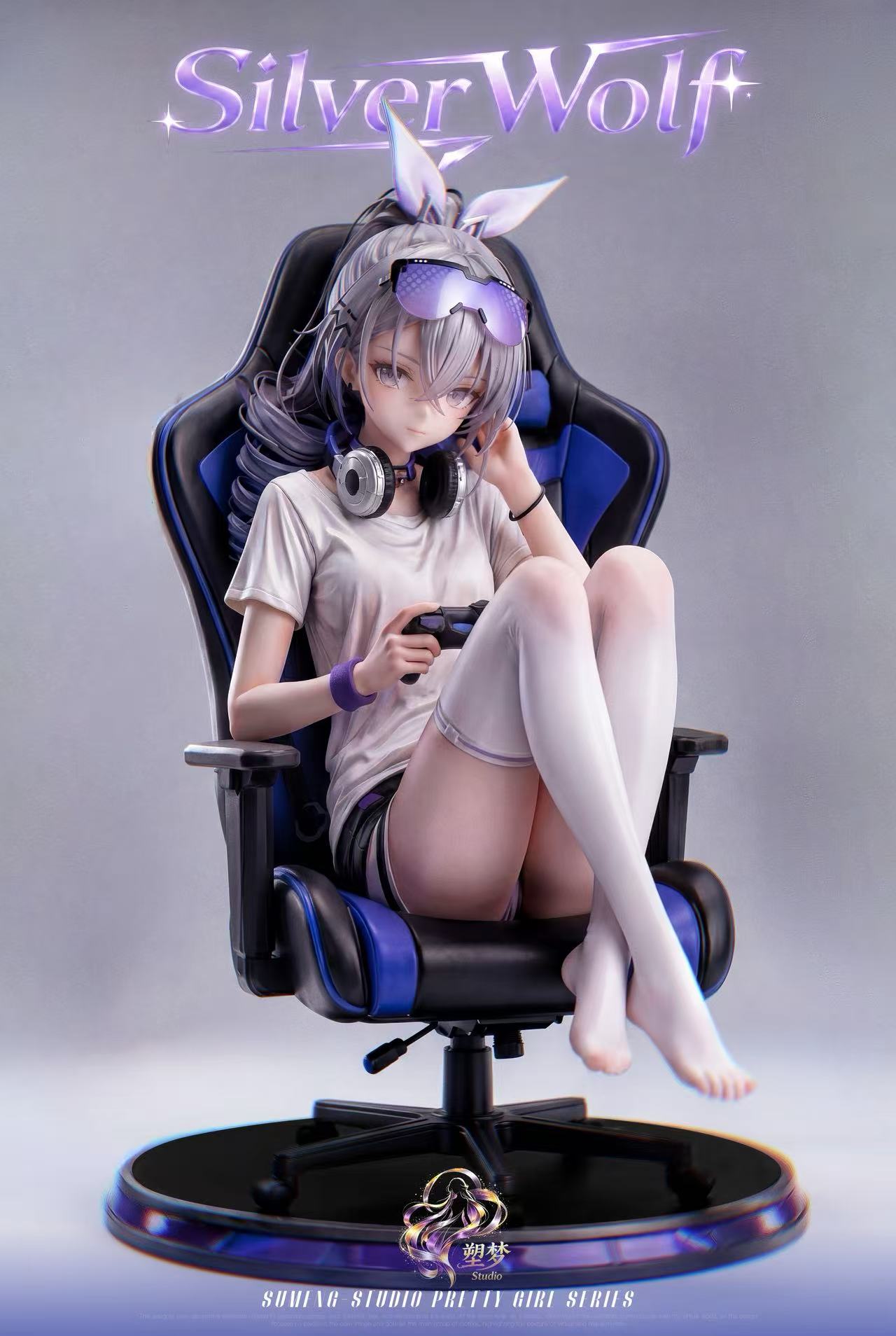 Silver Wolf Honkai: Star Rail statue